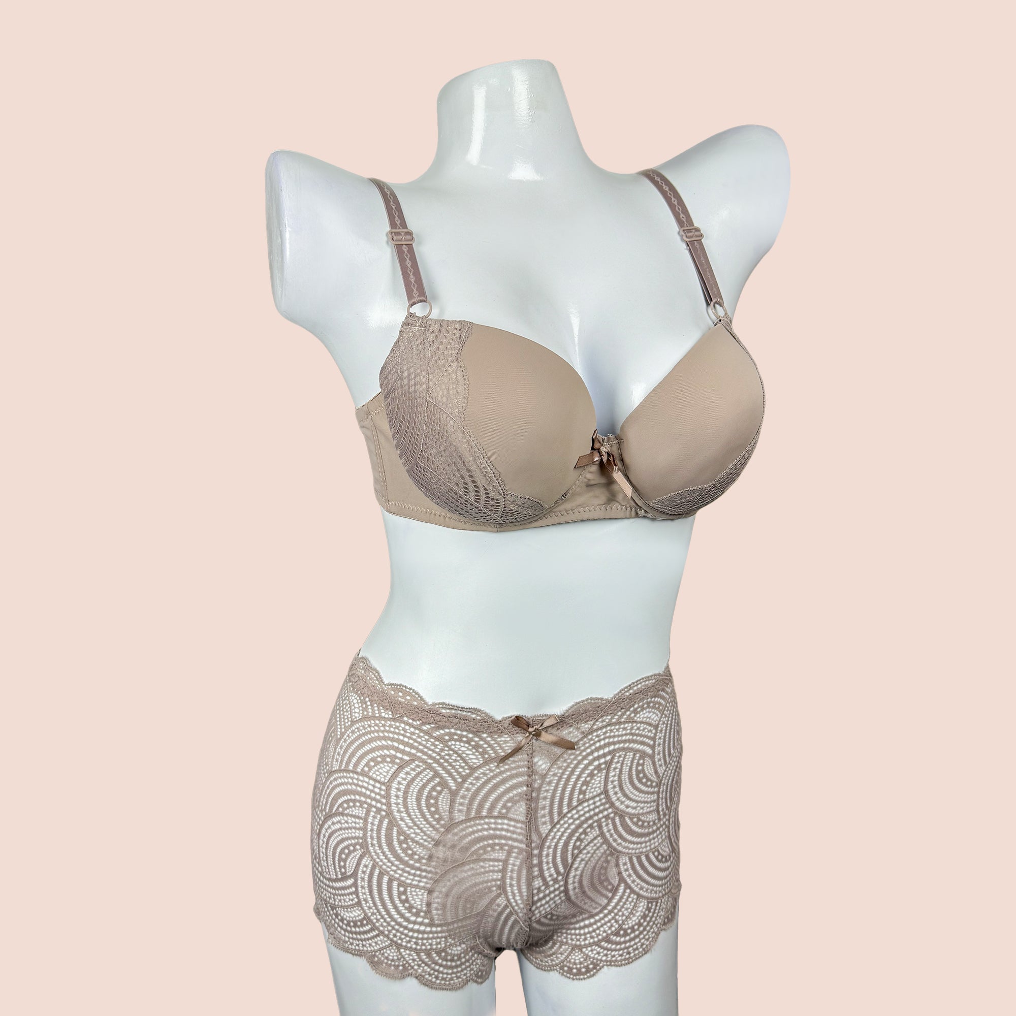 Beautiful Bridal Padded Push-up Bra Panty Set