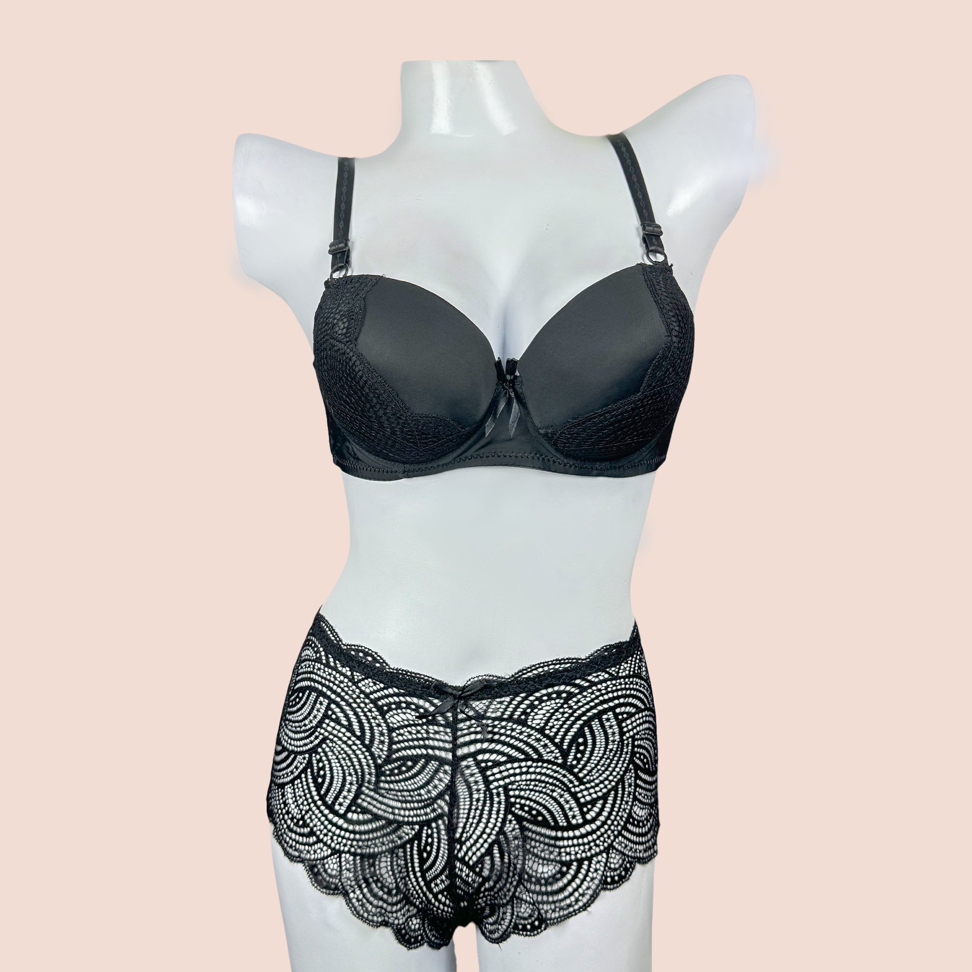 Beautiful Bridal Padded Push-up Bra Panty Set