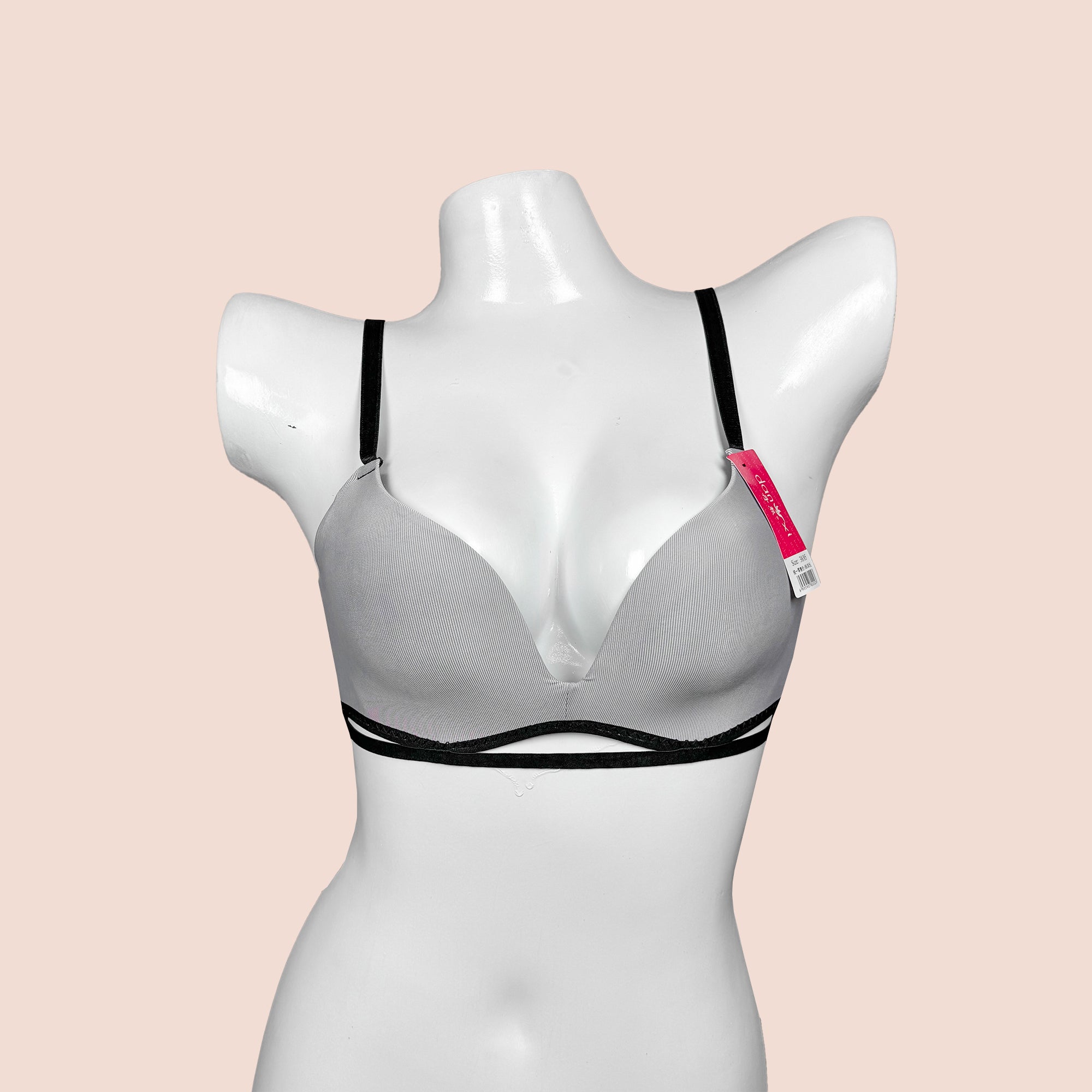 Wirefree Breathable Smart Push Up Bra