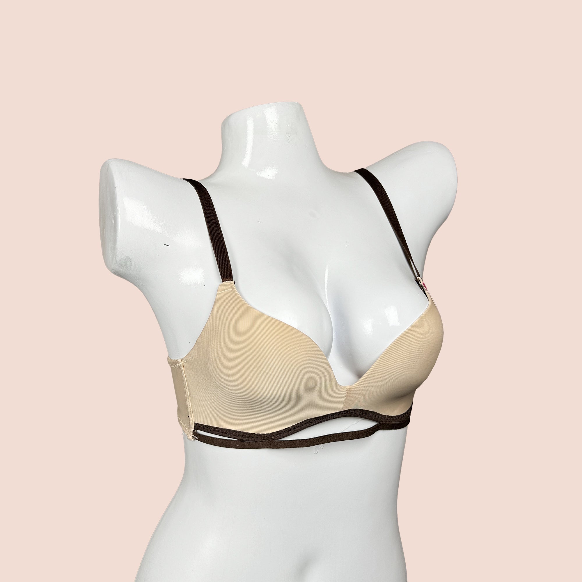Wirefree Breathable Smart Push Up Bra