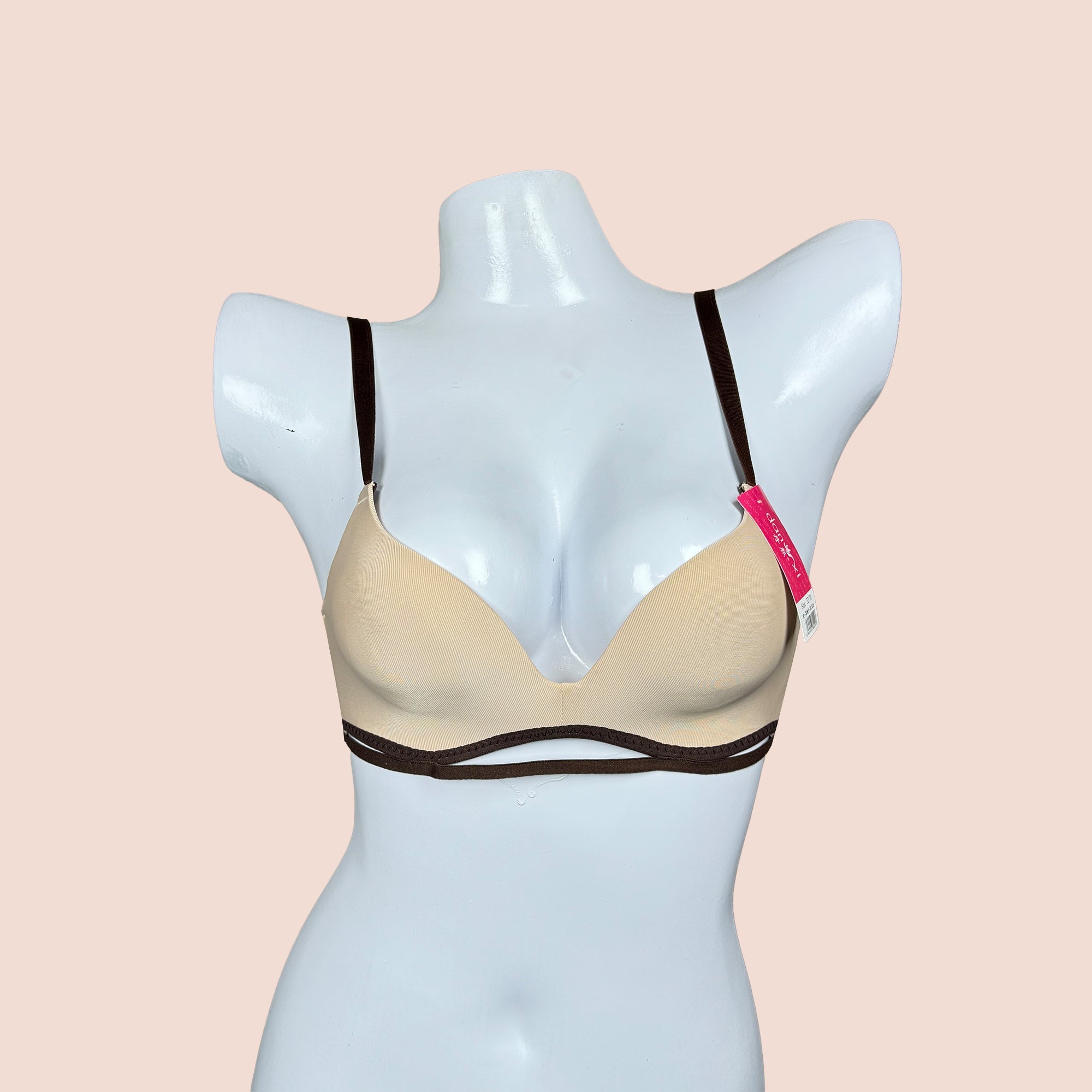 Wirefree Breathable Smart Push Up Bra
