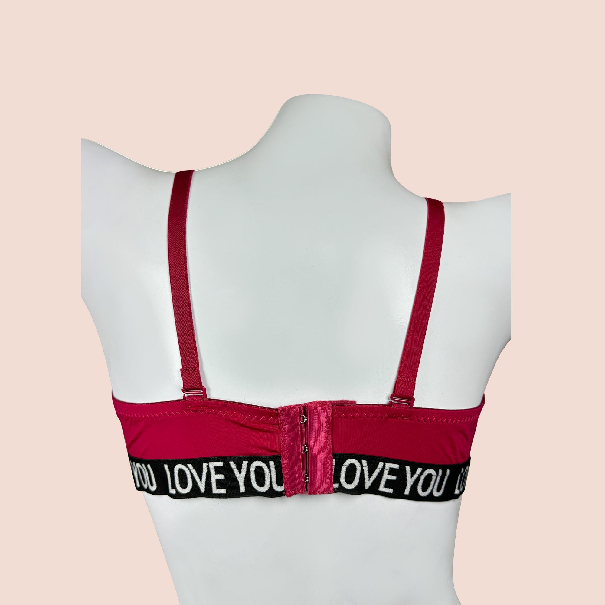 Stylish Love You Lacy Padded Wired Push-up Bra