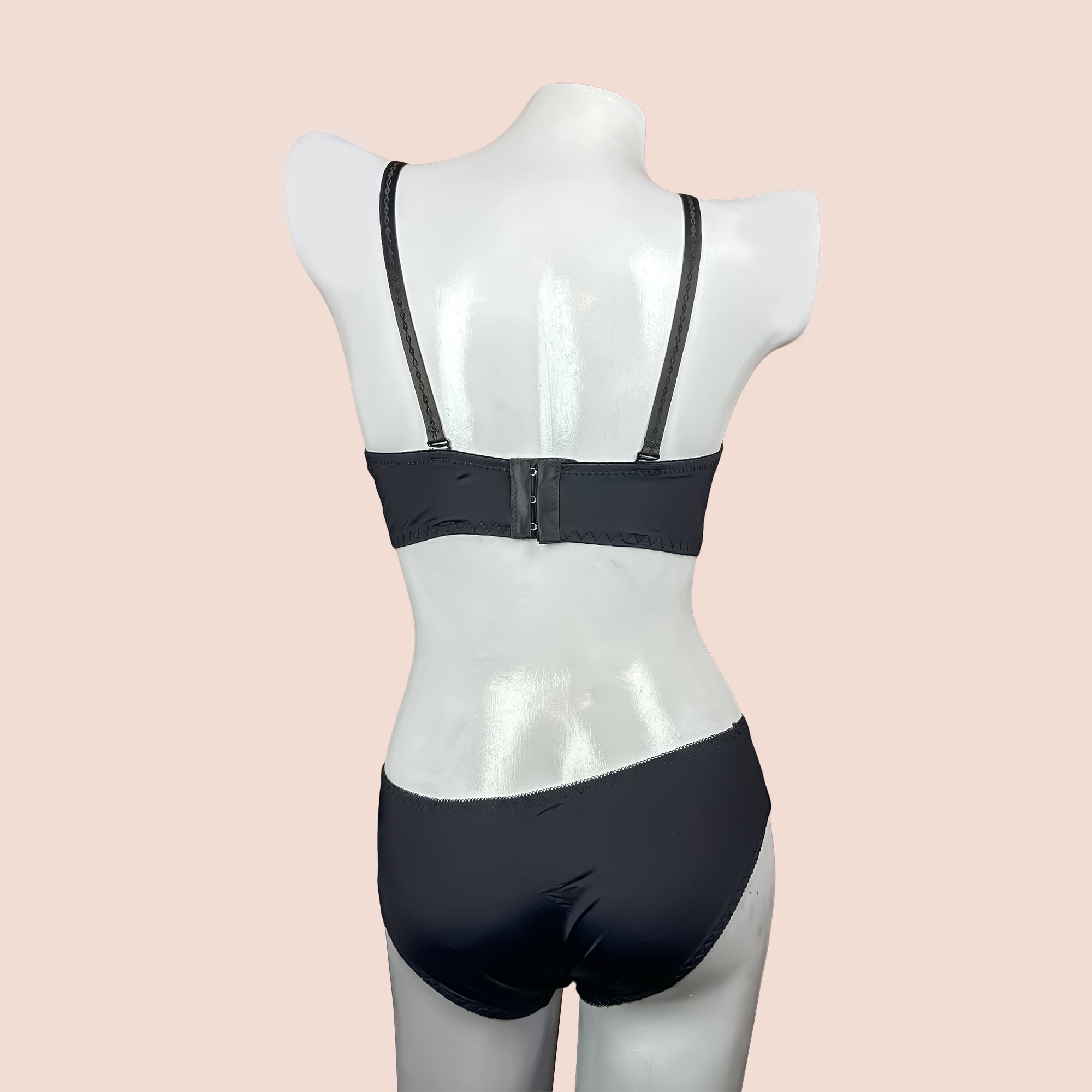 Sexy Bridal Underwire Push Up Padded Bra Panty Set