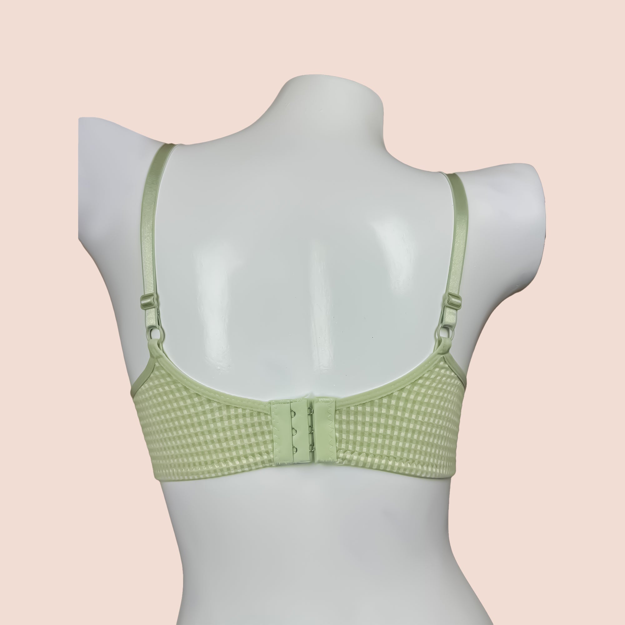 Smart Push Up Check Daily Wear Non Wire T-shirt Bra
