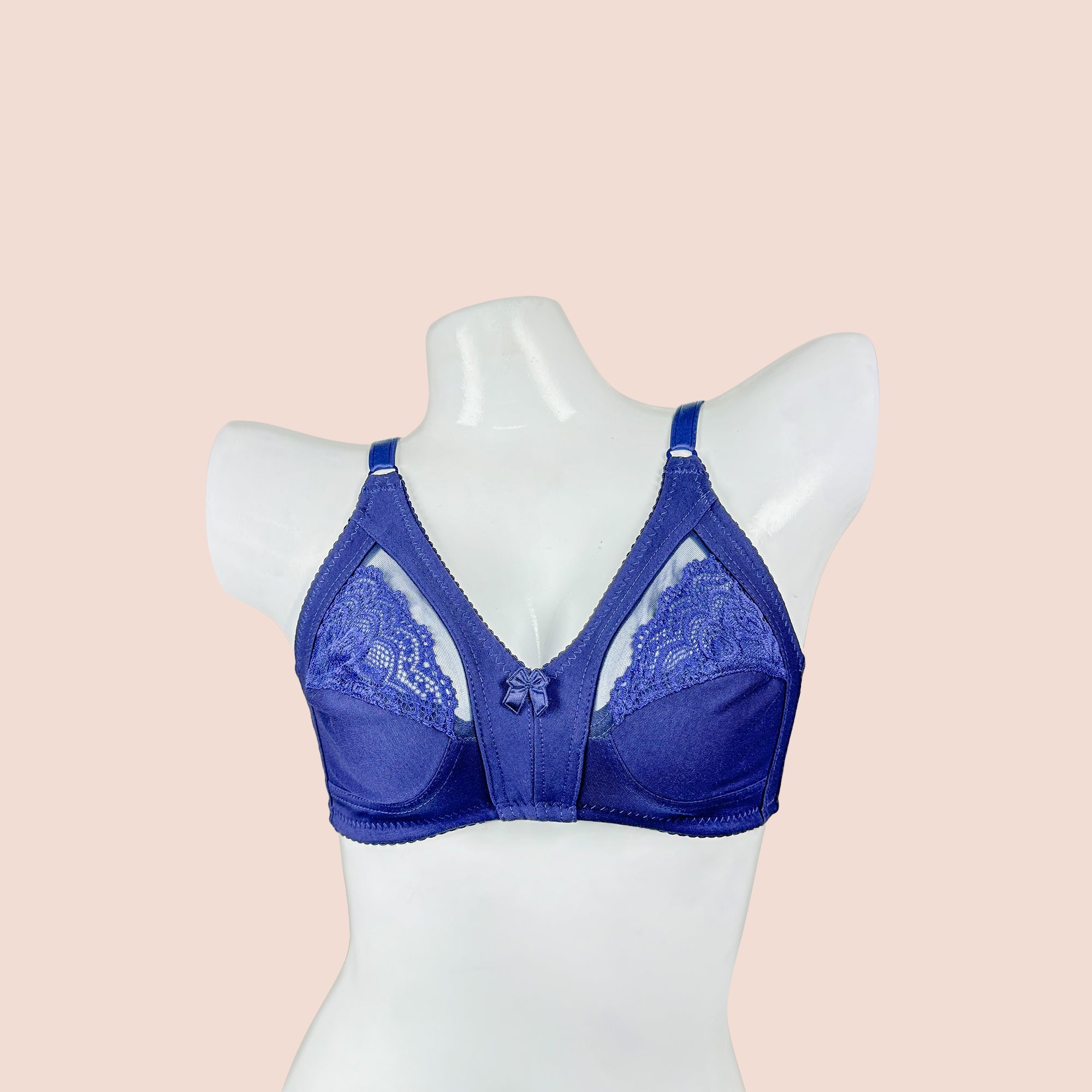 Half Net Cotton Daily Wear Bra