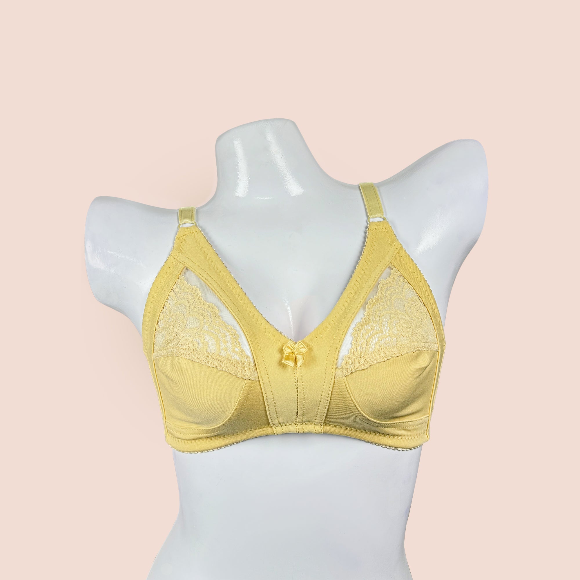 Half Net Cotton Daily Wear Bra