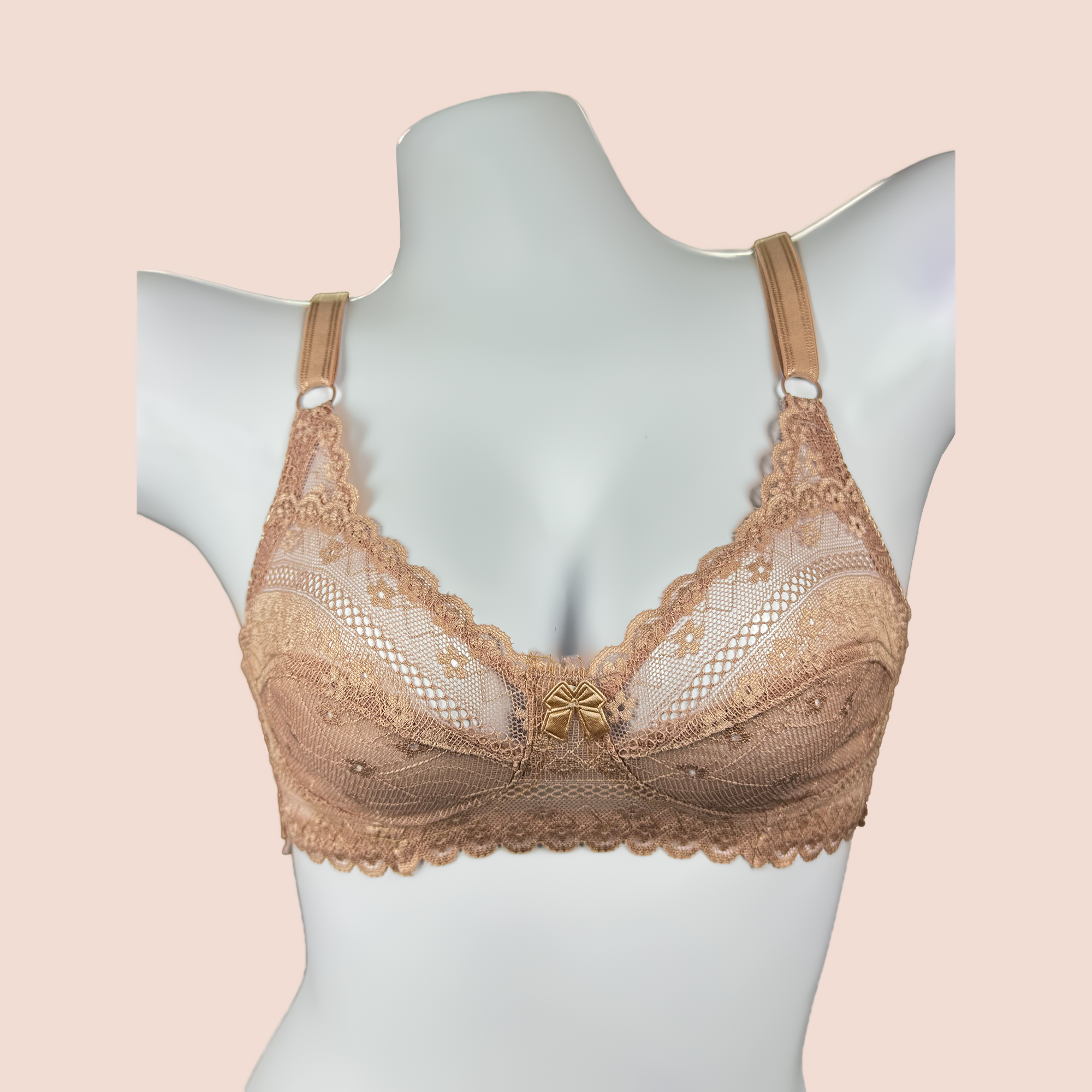 Stylish Bridal Cotton Lace Bra