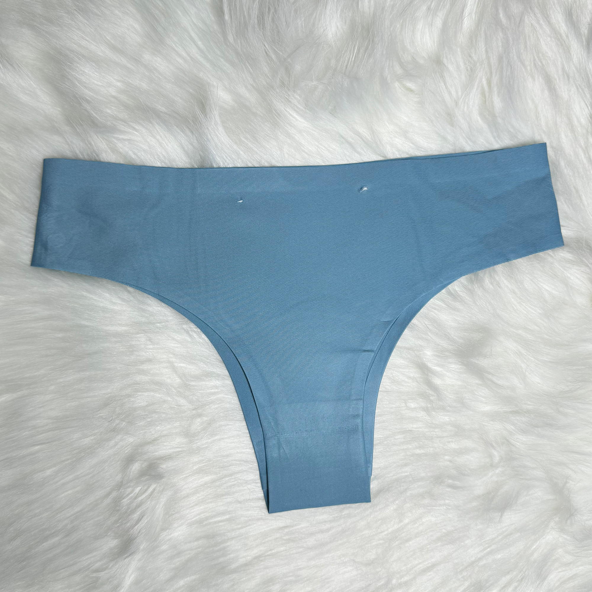 Sexy Seamless Ice Silk Solid Seamless Thong For Women