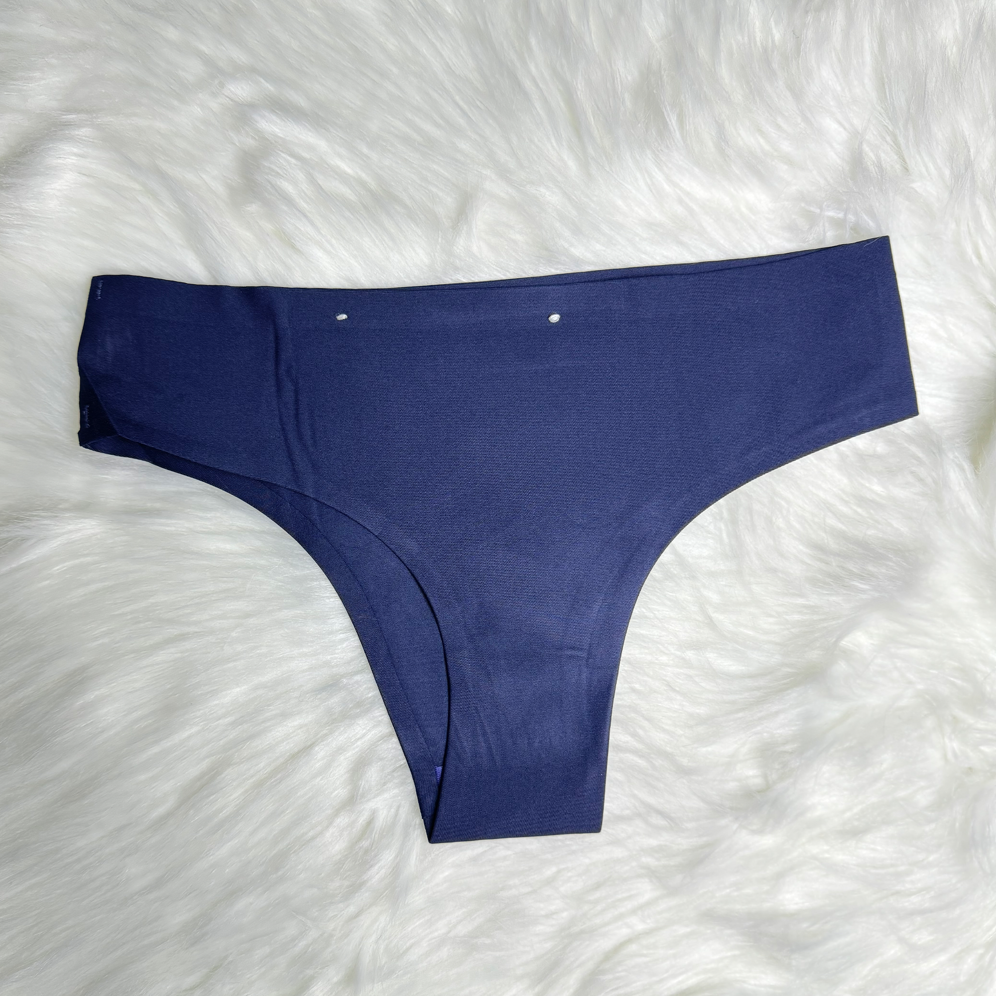 Sexy Seamless Ice Silk Solid Seamless Thong For Women