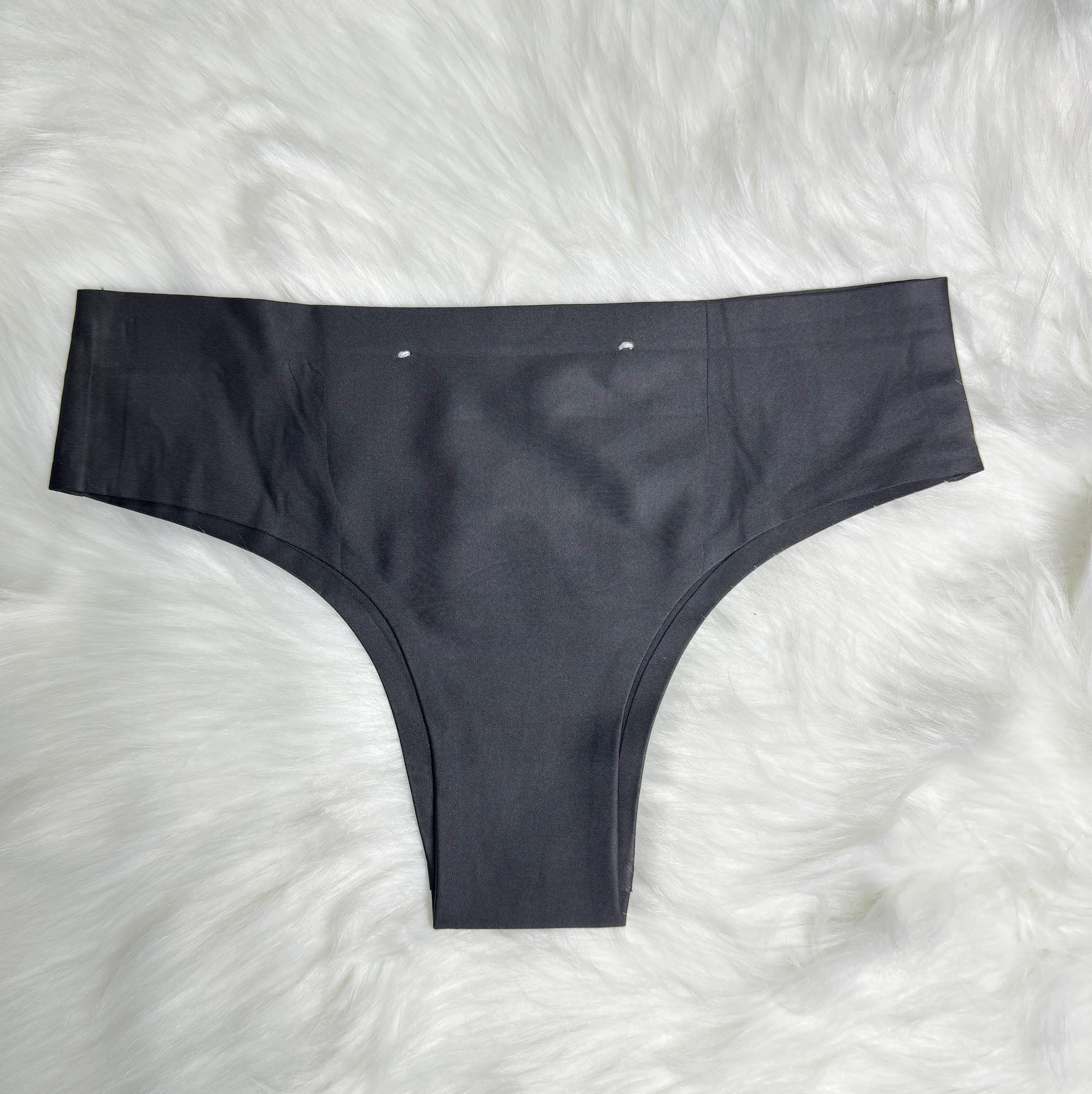Sexy Seamless Ice Silk Solid Seamless Thong For Women