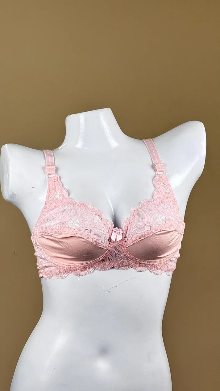 Half Cup Daily Wear Lace Bra