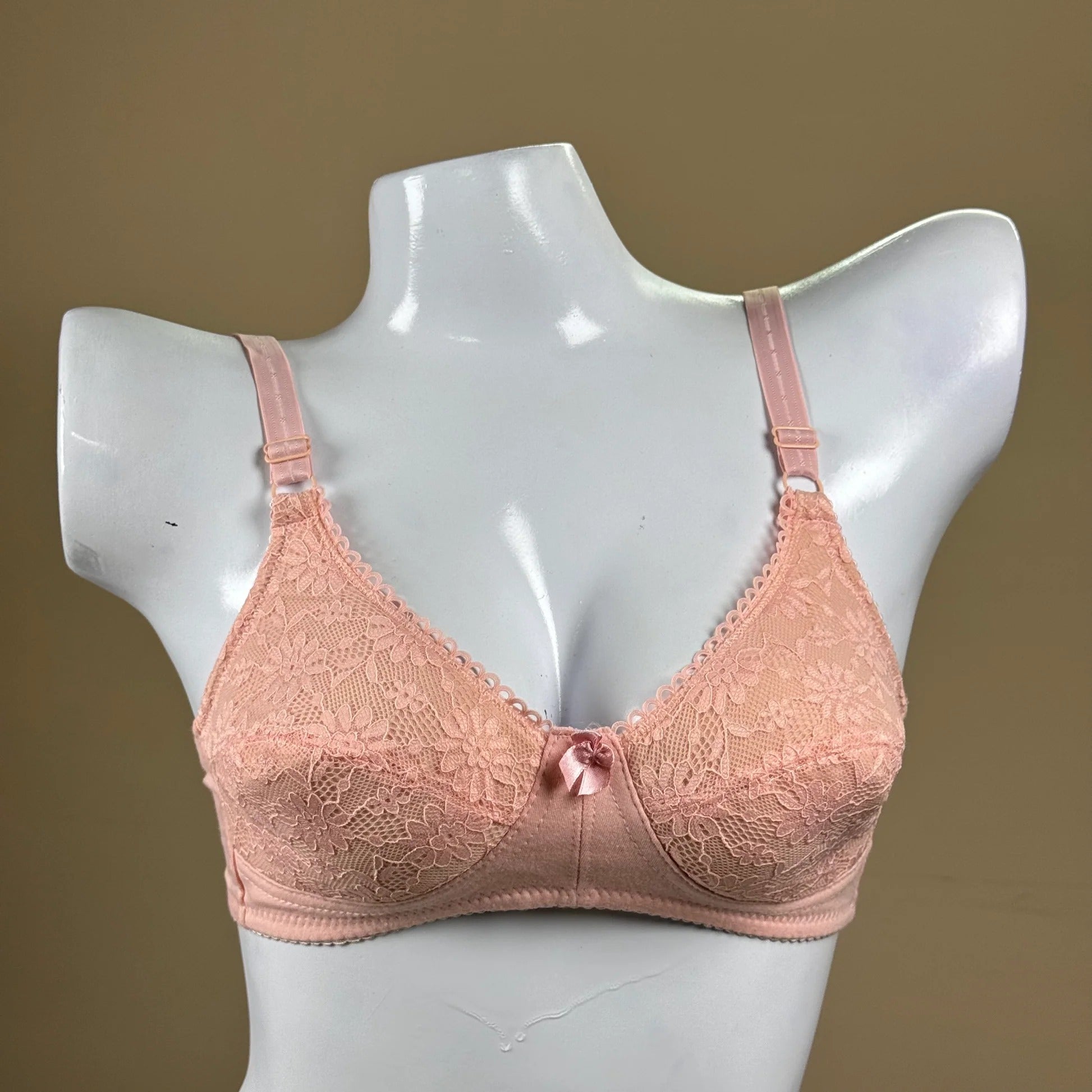 Beautiful Floral Lightly Padded Non-Wired Bra – Ultra-Soft & Comfortable