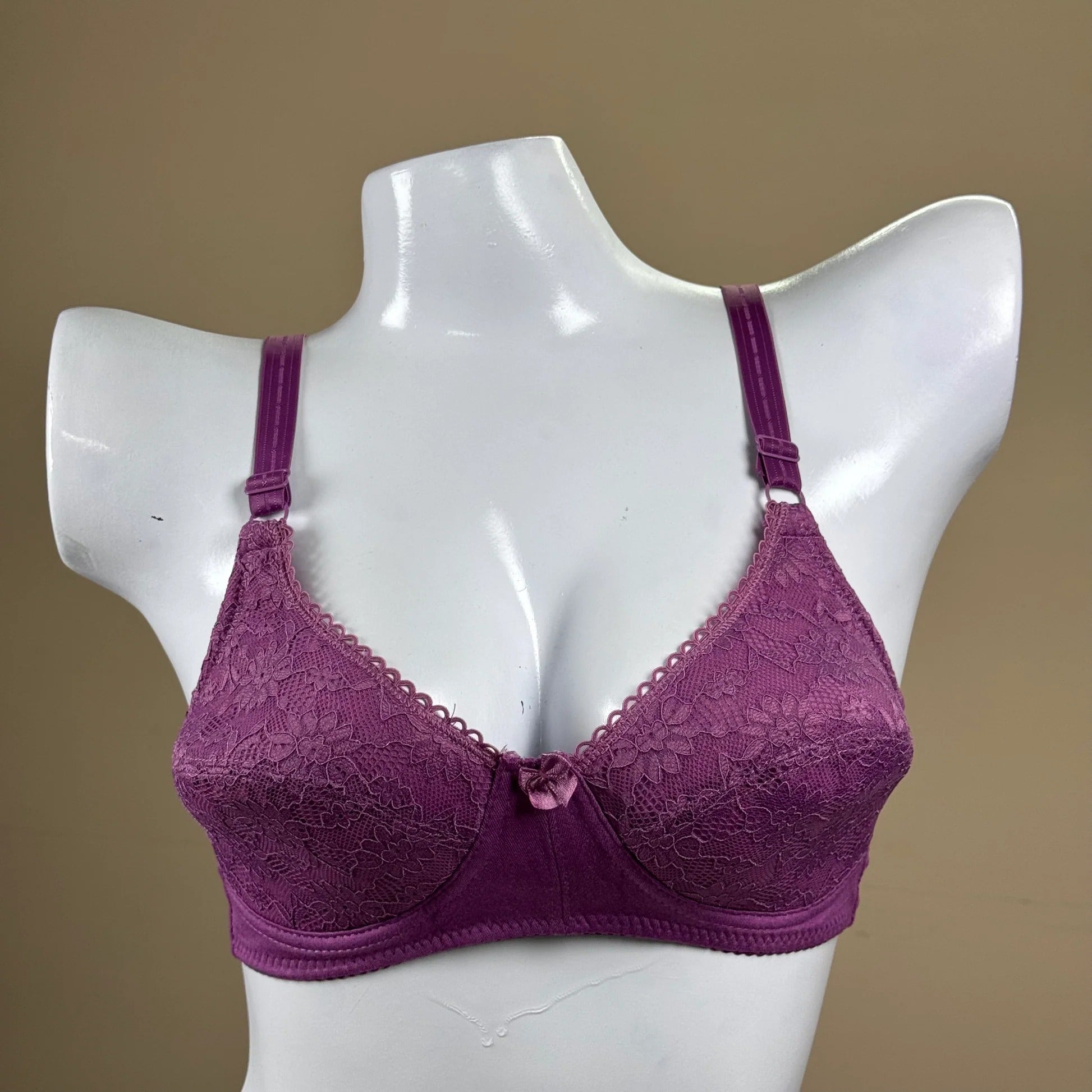 Beautiful Floral Lightly Padded Non-Wired Bra – Ultra-Soft & Comfortable