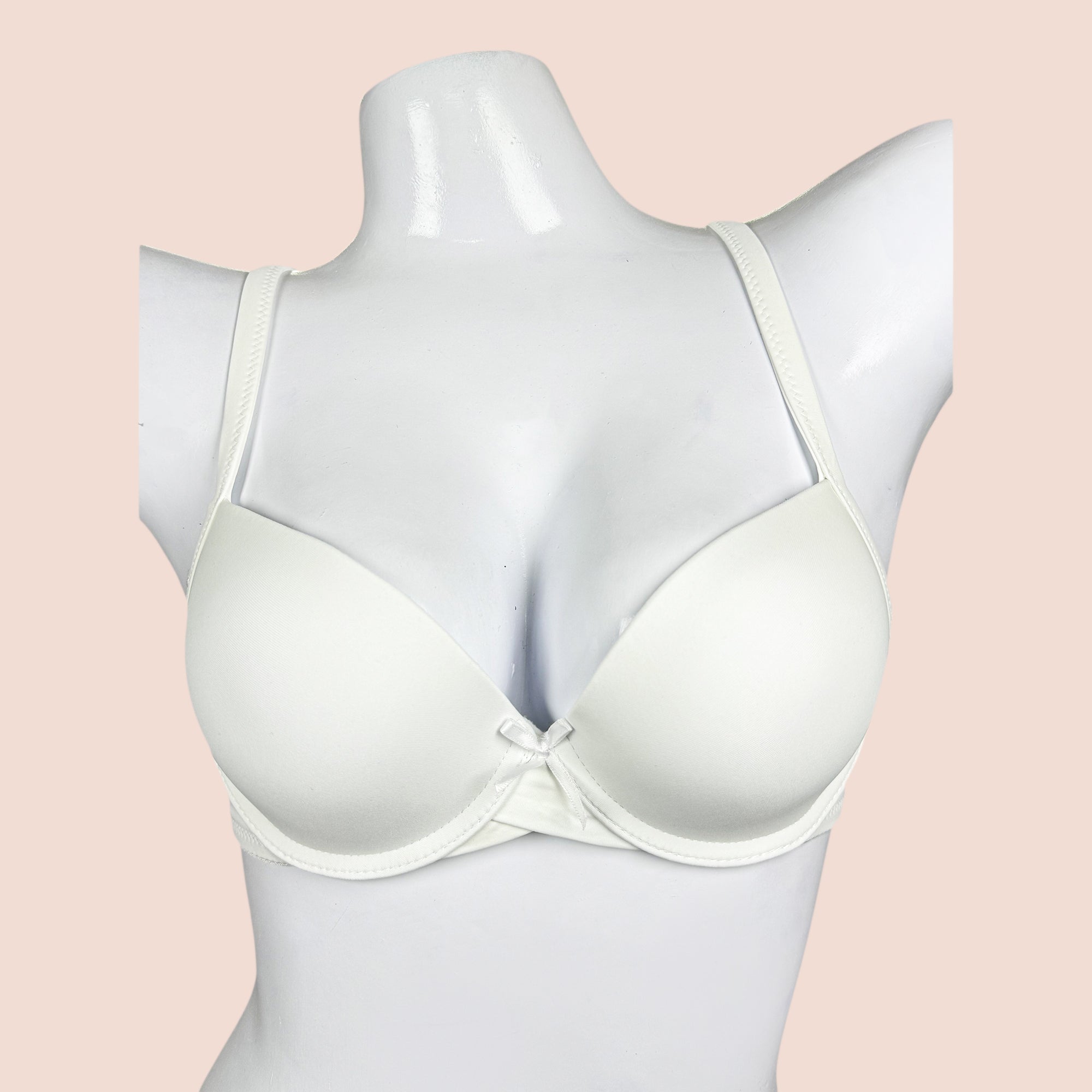 Love Padded Push Up Underwire Bra with Plunge Deep V For T-Shirt