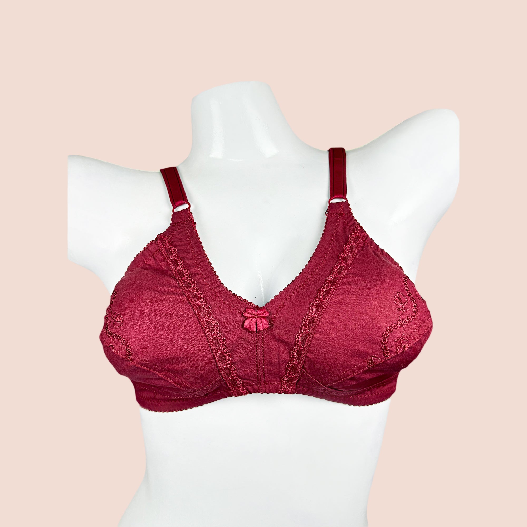 Daily Wear Cotton Breathable Wireless Non Padded Bra