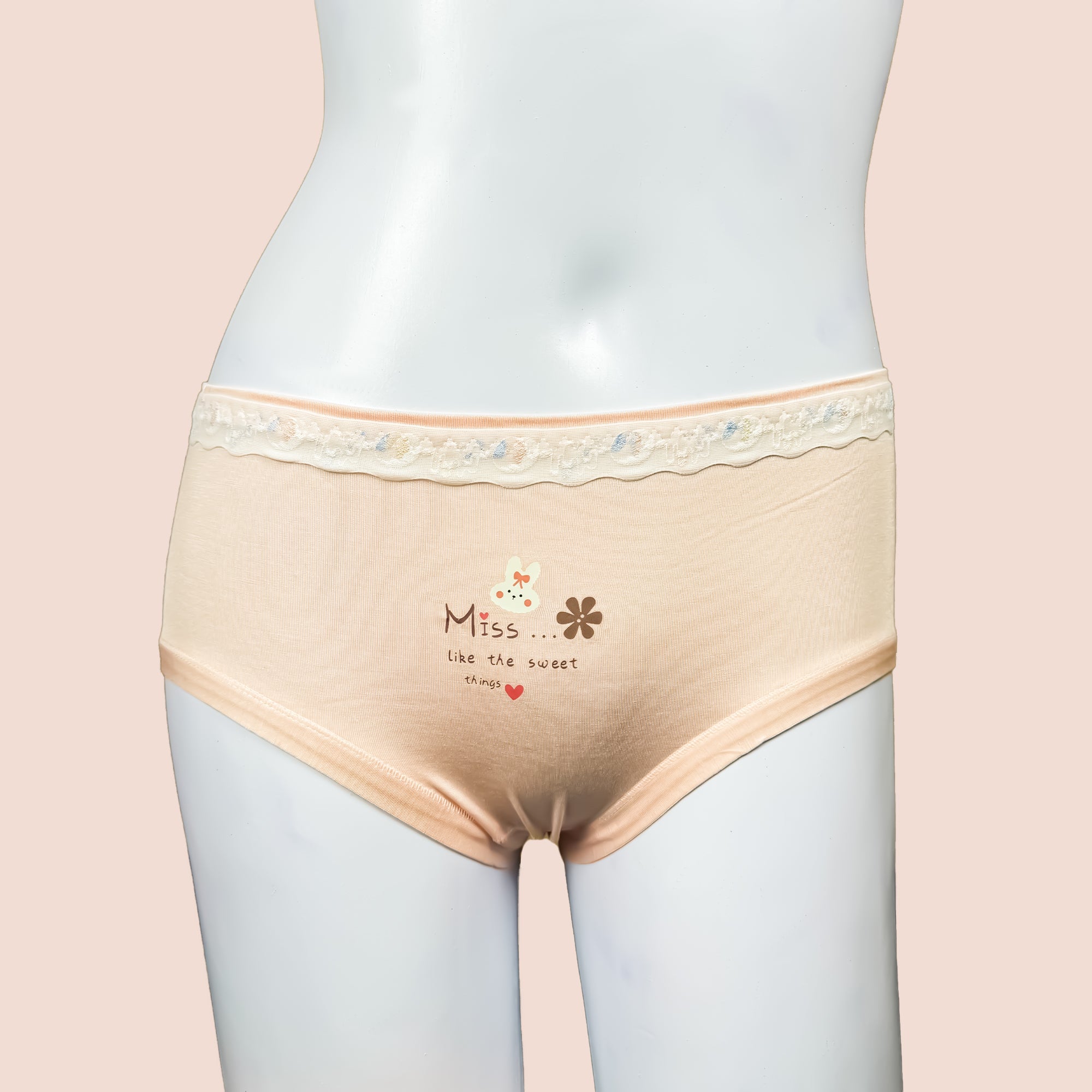 Women's Embroidery Beautiful Cotton Panties