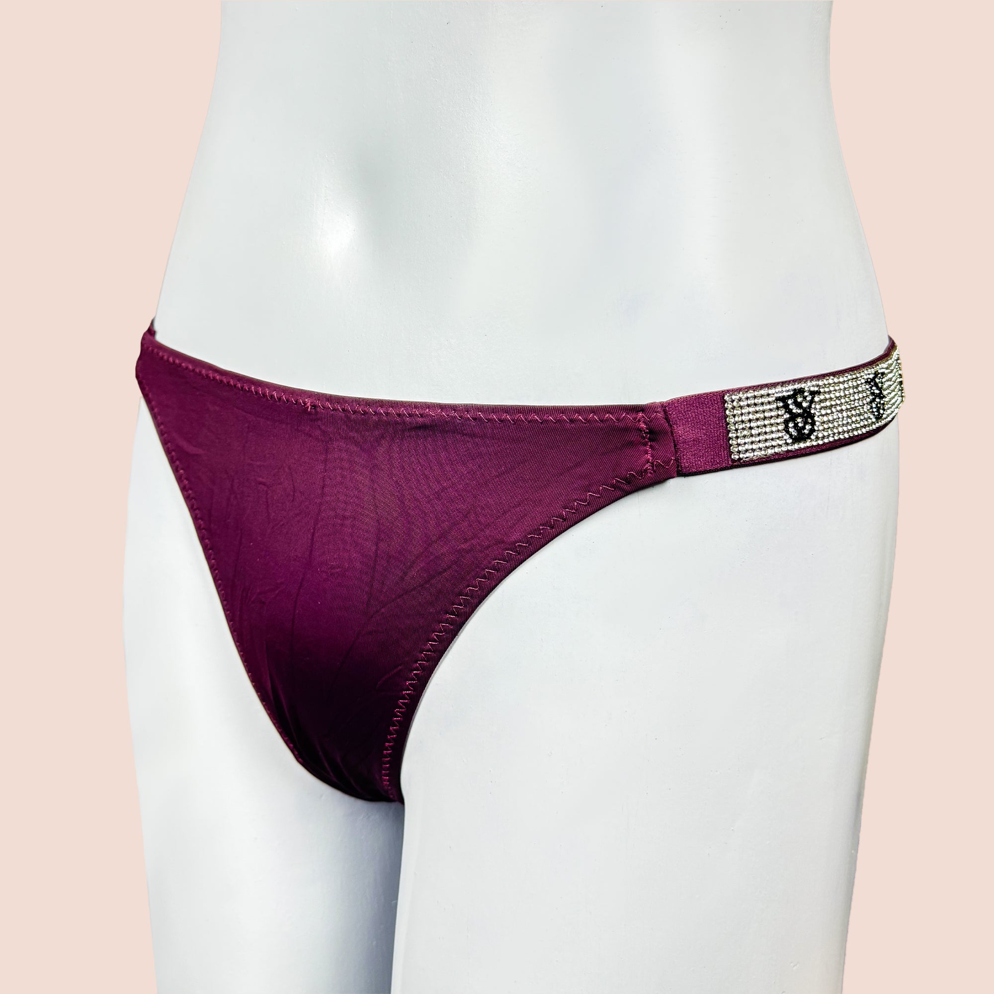 Victoria's Secret Style Shine Strap Sexy Lace Thong Panty