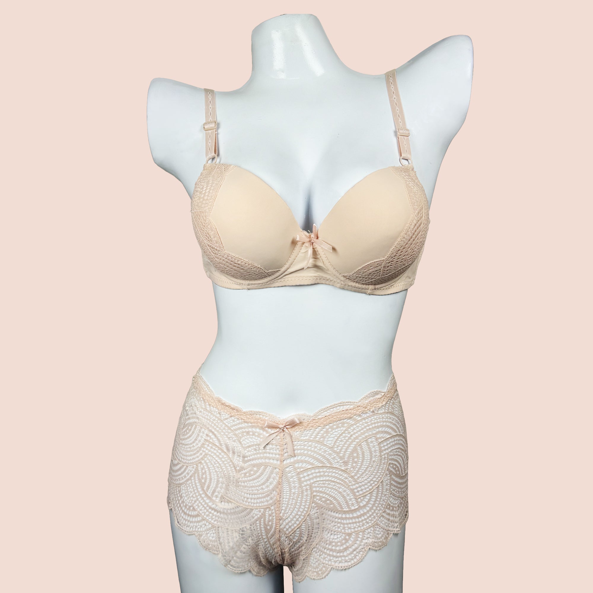 Beautiful Bridal Padded Push-up Bra Panty Set