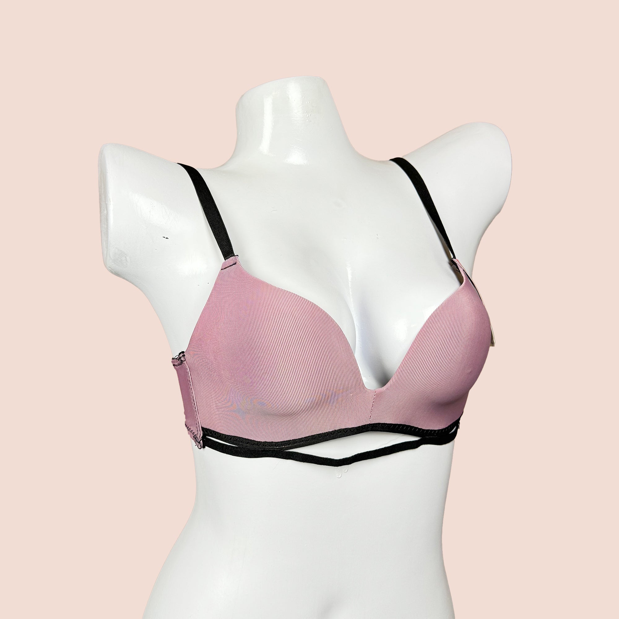 Wirefree Breathable Smart Push Up Bra