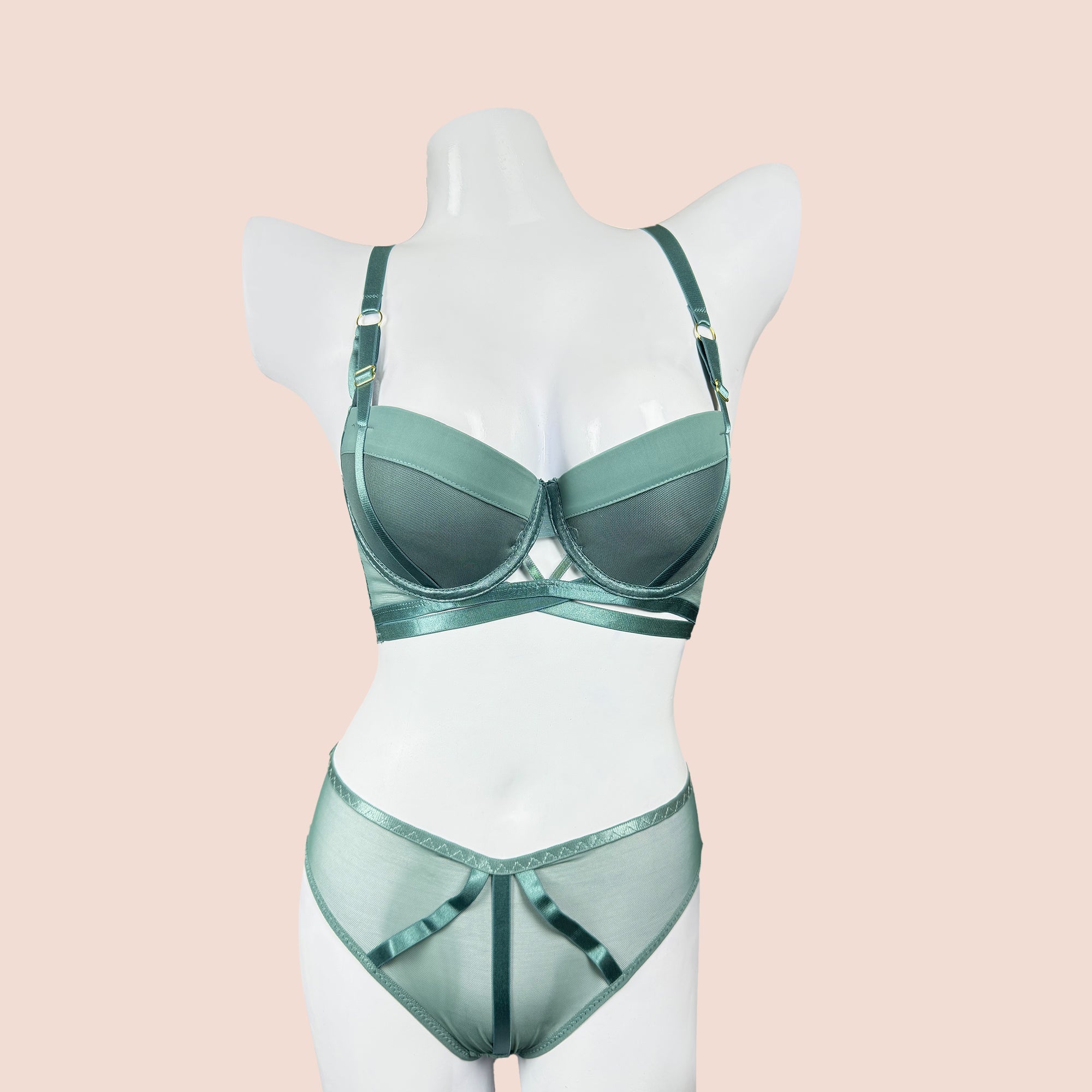 Premium Intimate Padded Wired Bra with Matching Panty