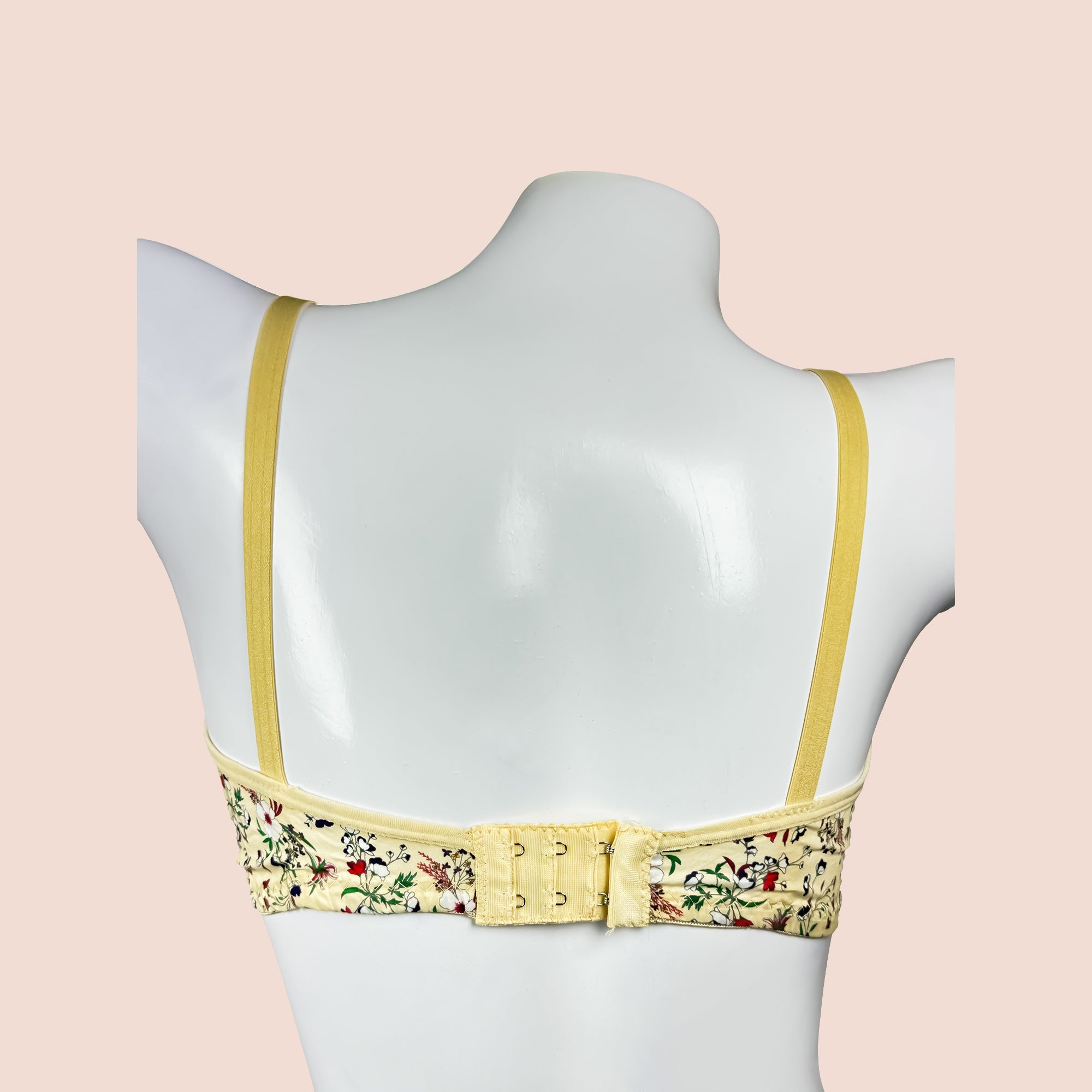 Flower Printed Soft Cotton Basic Daily Wear Printed Bra