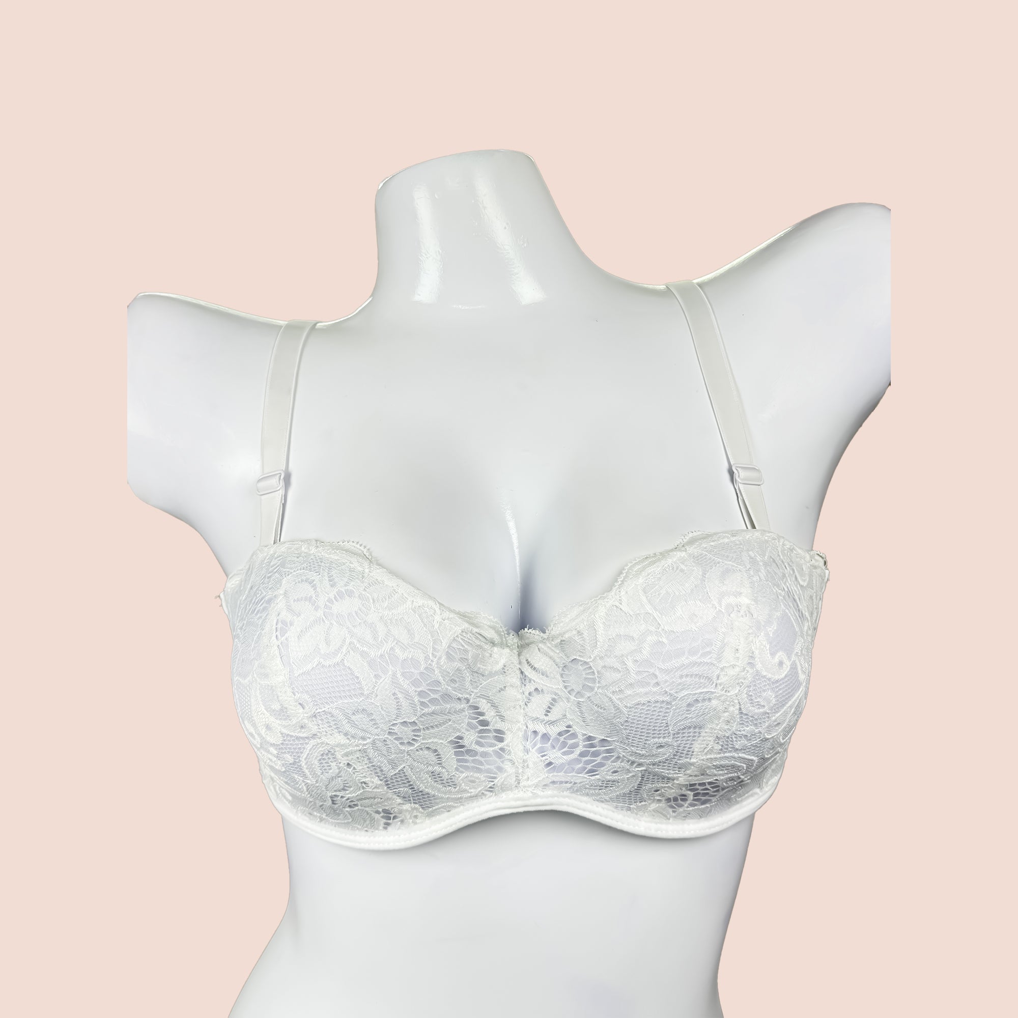 Stylish Love You Lacy Padded Wired Push-up Bra