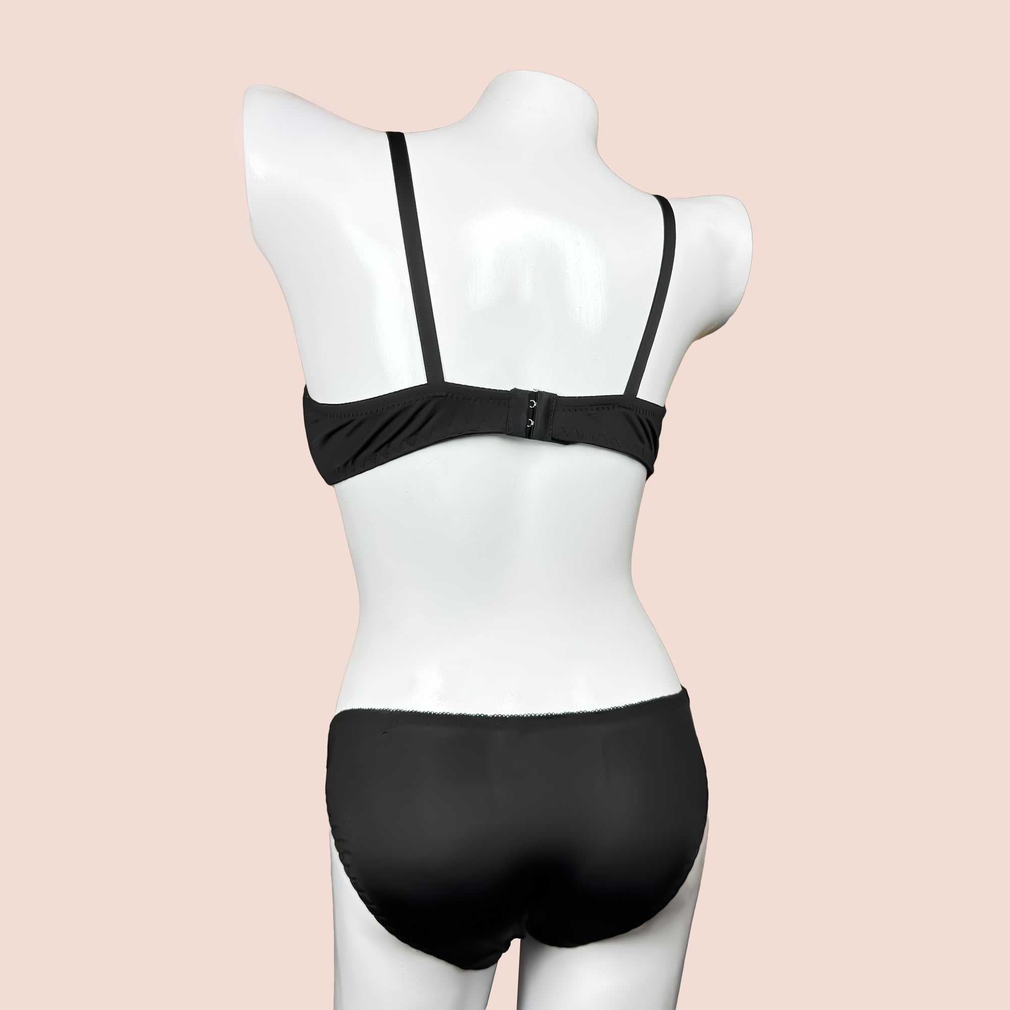 Bridal Floral Push Up Double Padded Bra Panty Set