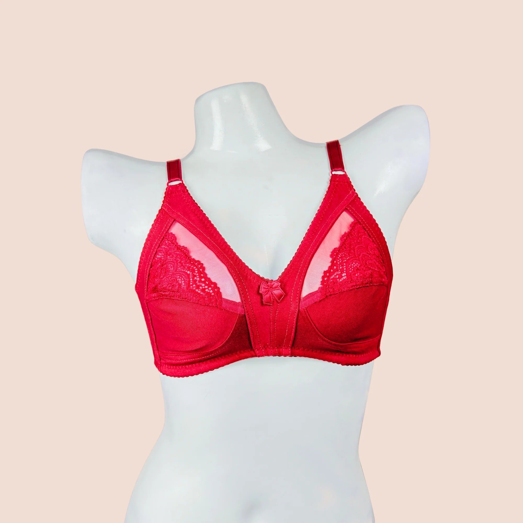 Half Net Cotton Daily Wear Bra