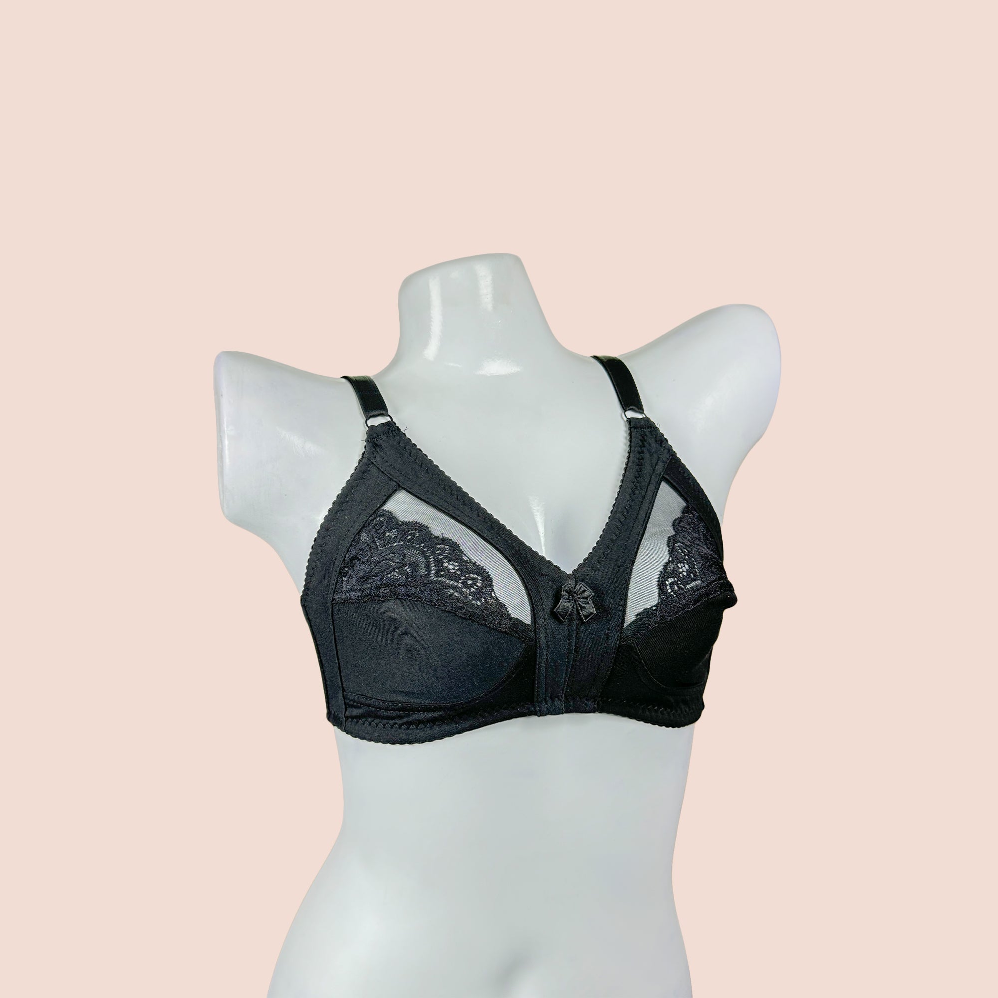 Half Net Cotton Daily Wear Bra