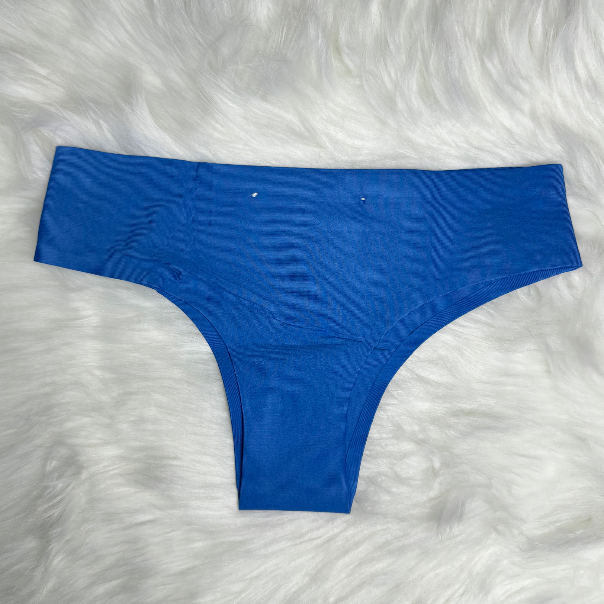 Sexy Seamless Ice Silk Solid Seamless Thong For Women
