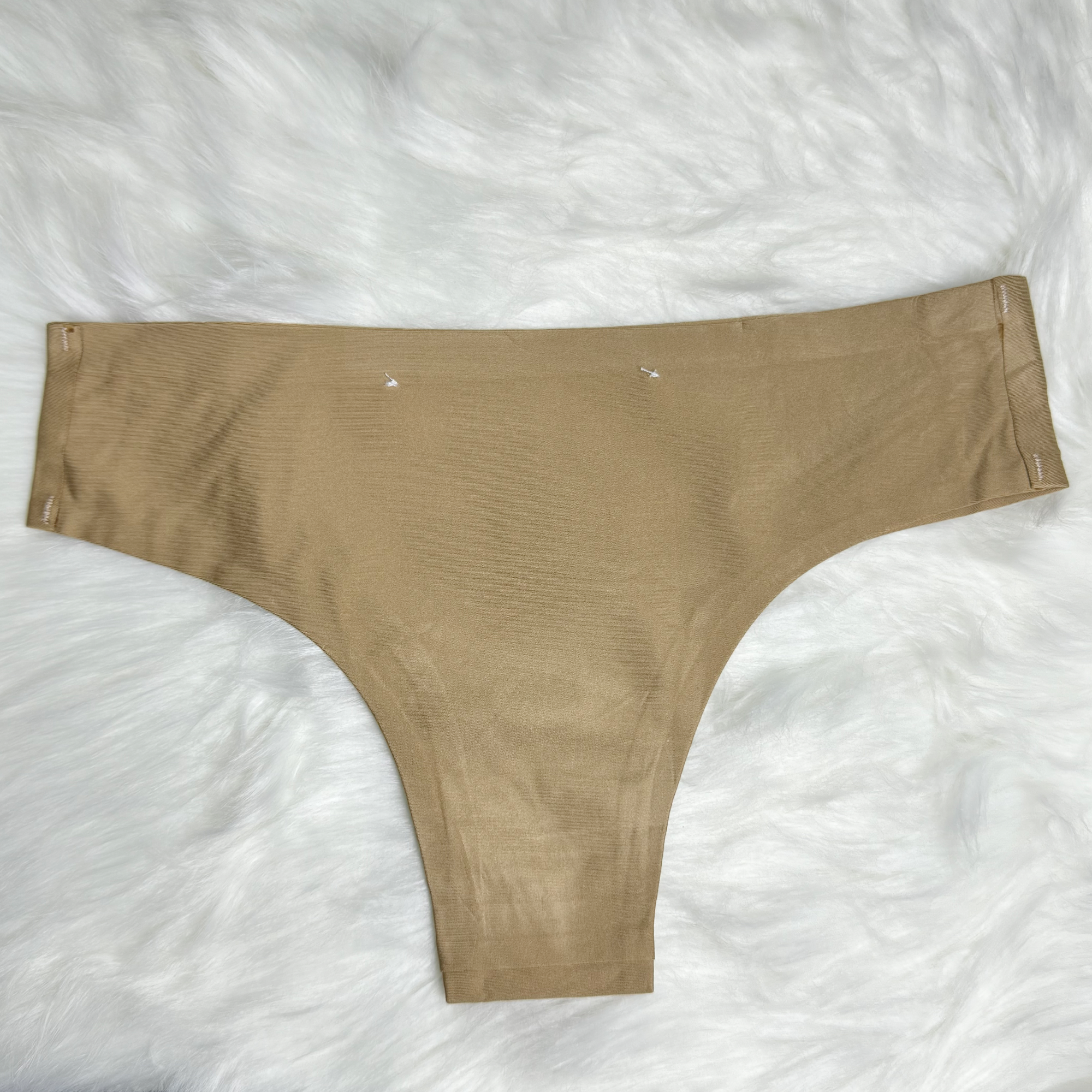 Sexy Seamless Ice Silk Solid Seamless Thong For Women