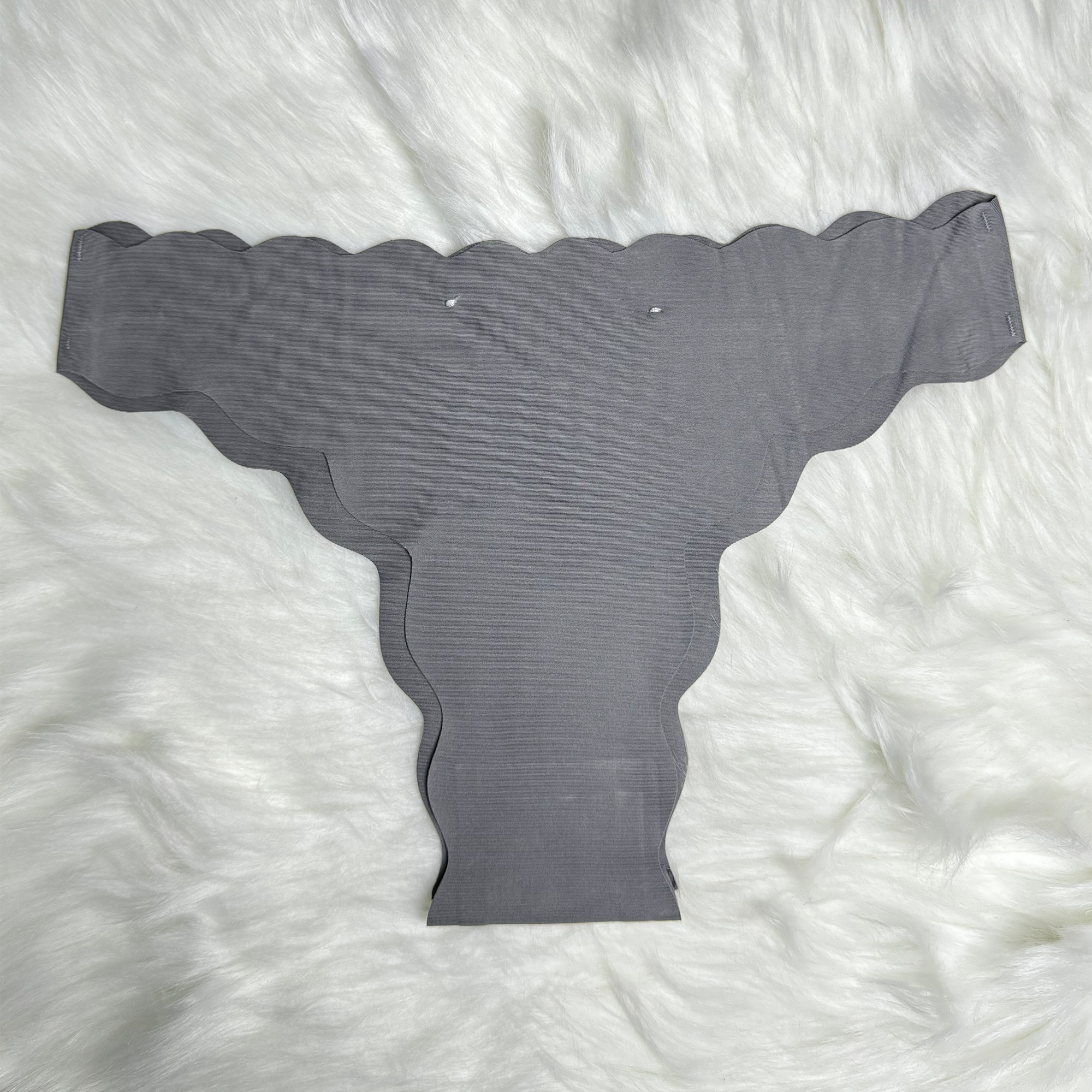 Rippled Edge Seamless Underwear Invisible Panties