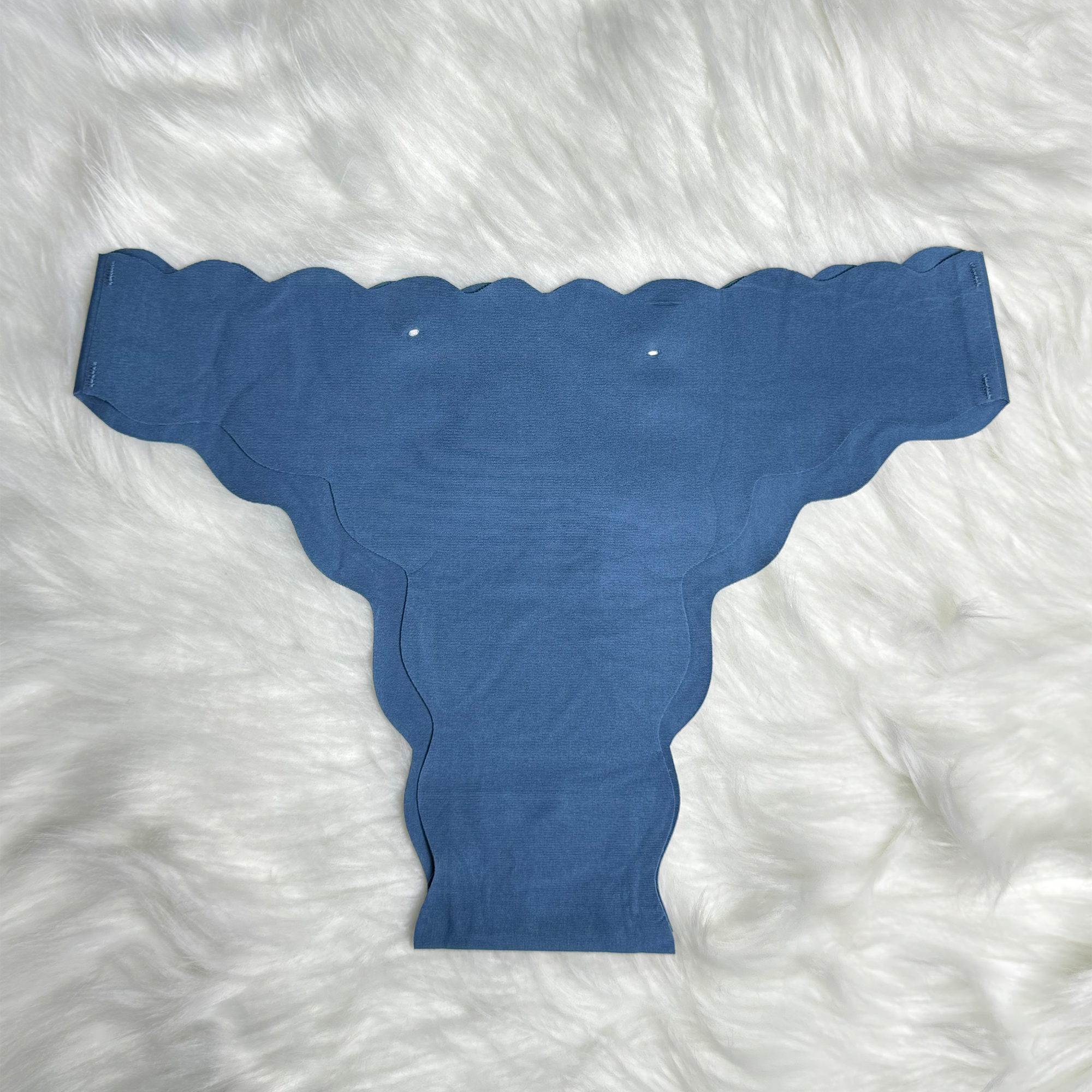 Rippled Edge Seamless Underwear Invisible Panties