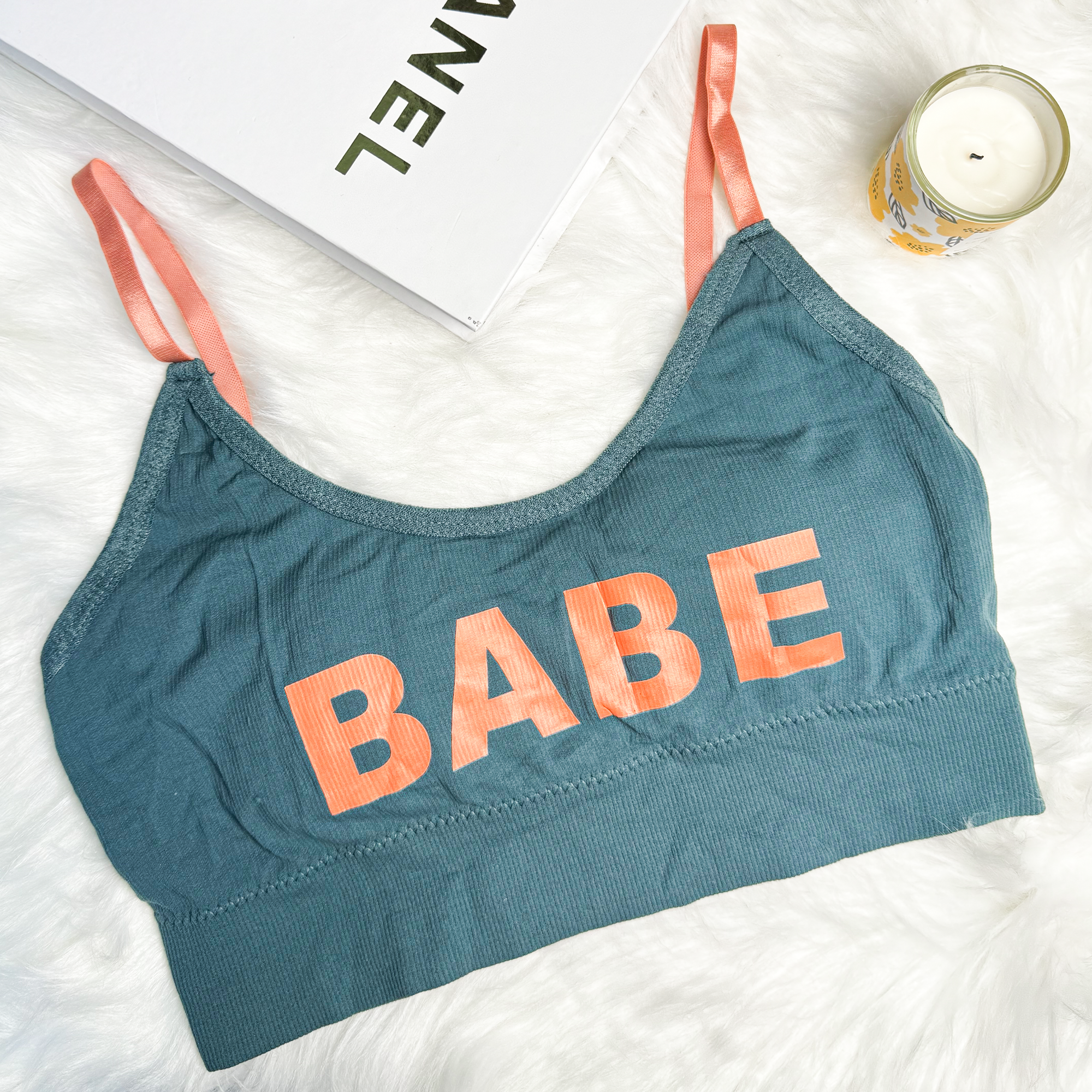 Cute Babe Light Padded Sports Bra