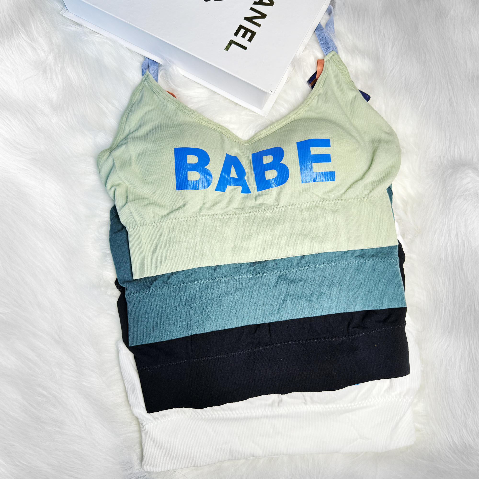 Cute Babe Light Padded Sports Bra