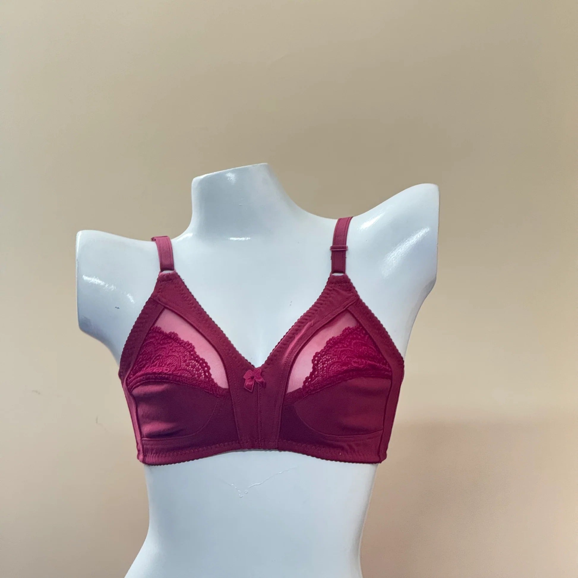 Half Net Cotton Daily Wear Bra