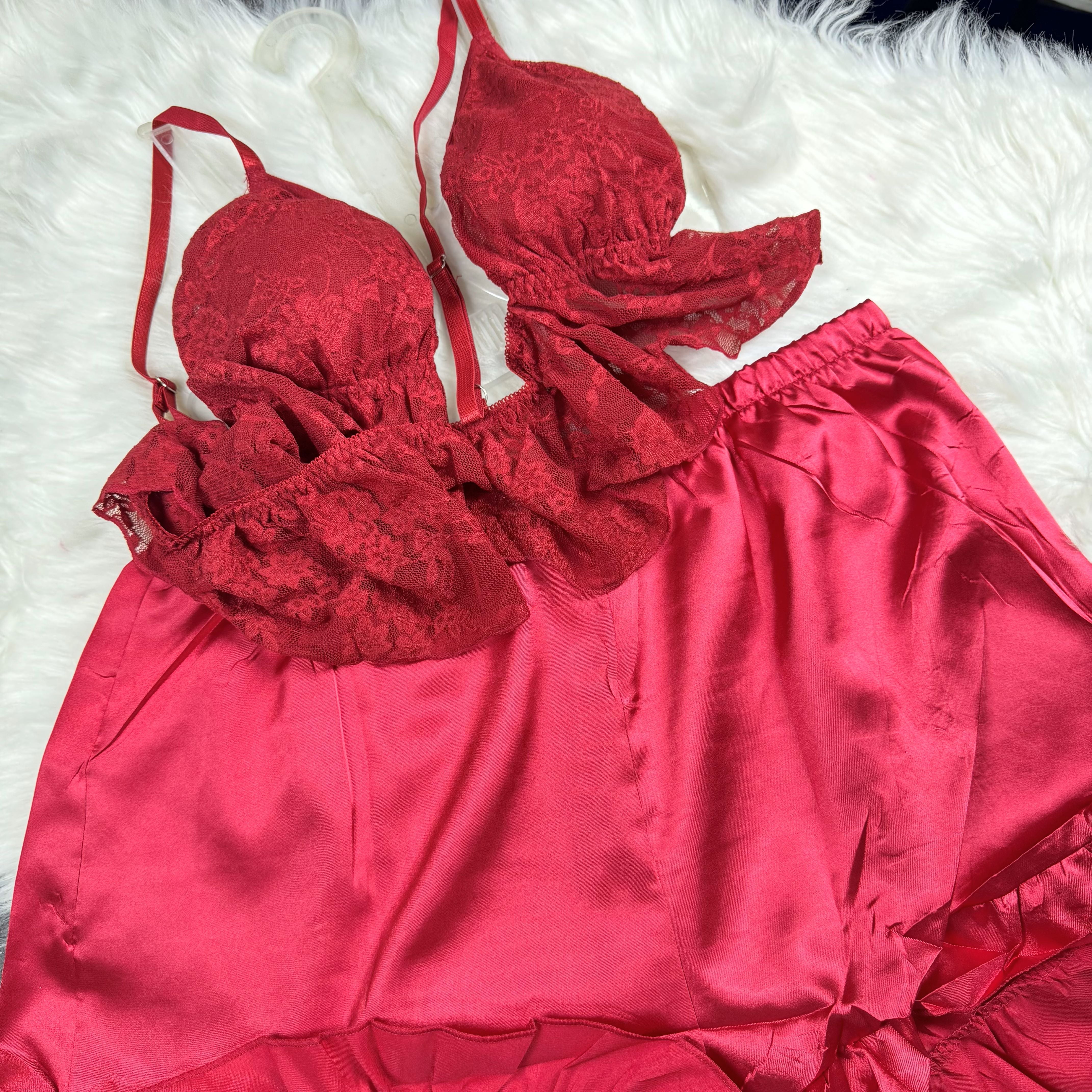 Beautiful Lace High Quality Lingerie Set For Brides