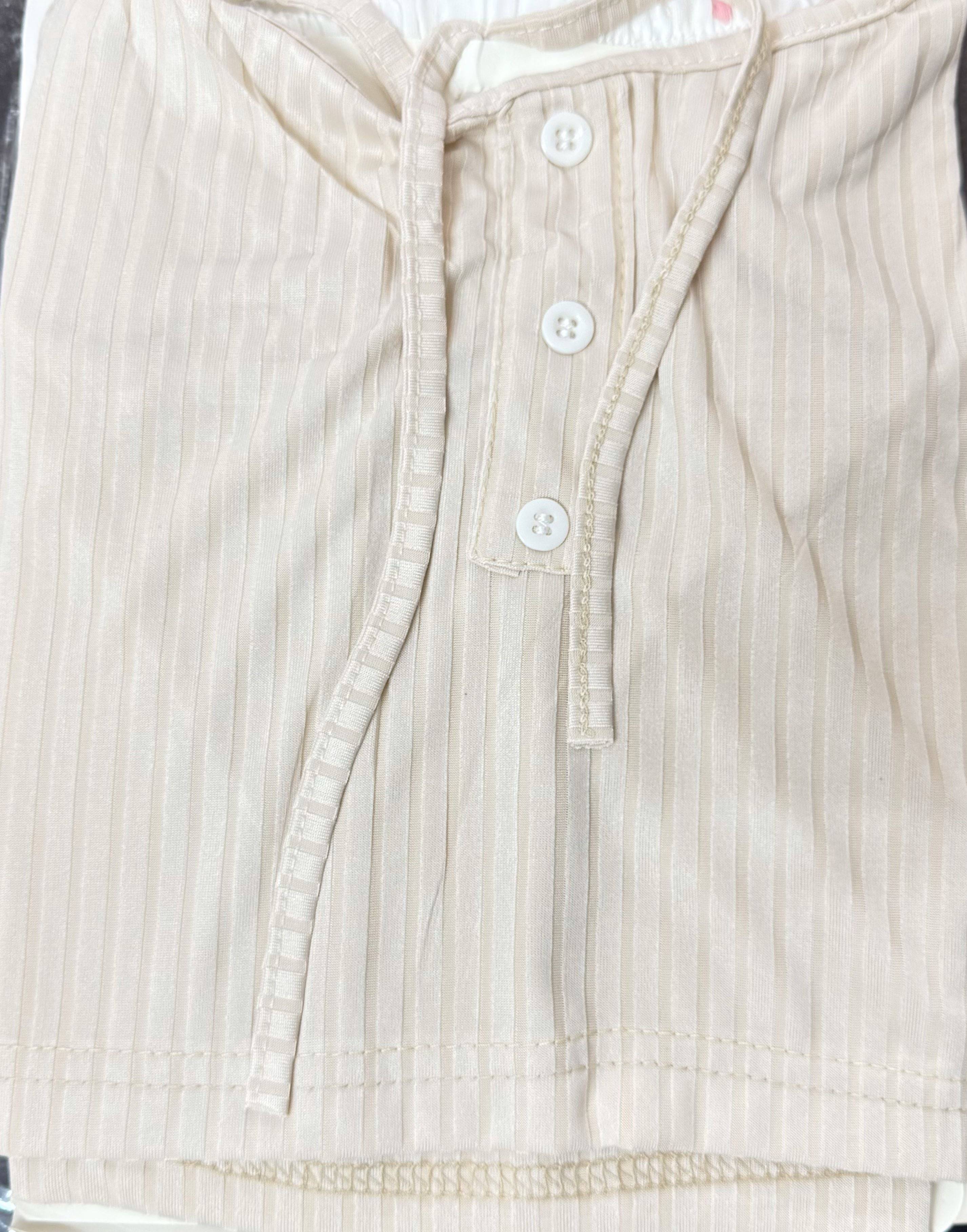 Premium Casual Pajamas Loungewear Two Piece Vest With Shorts