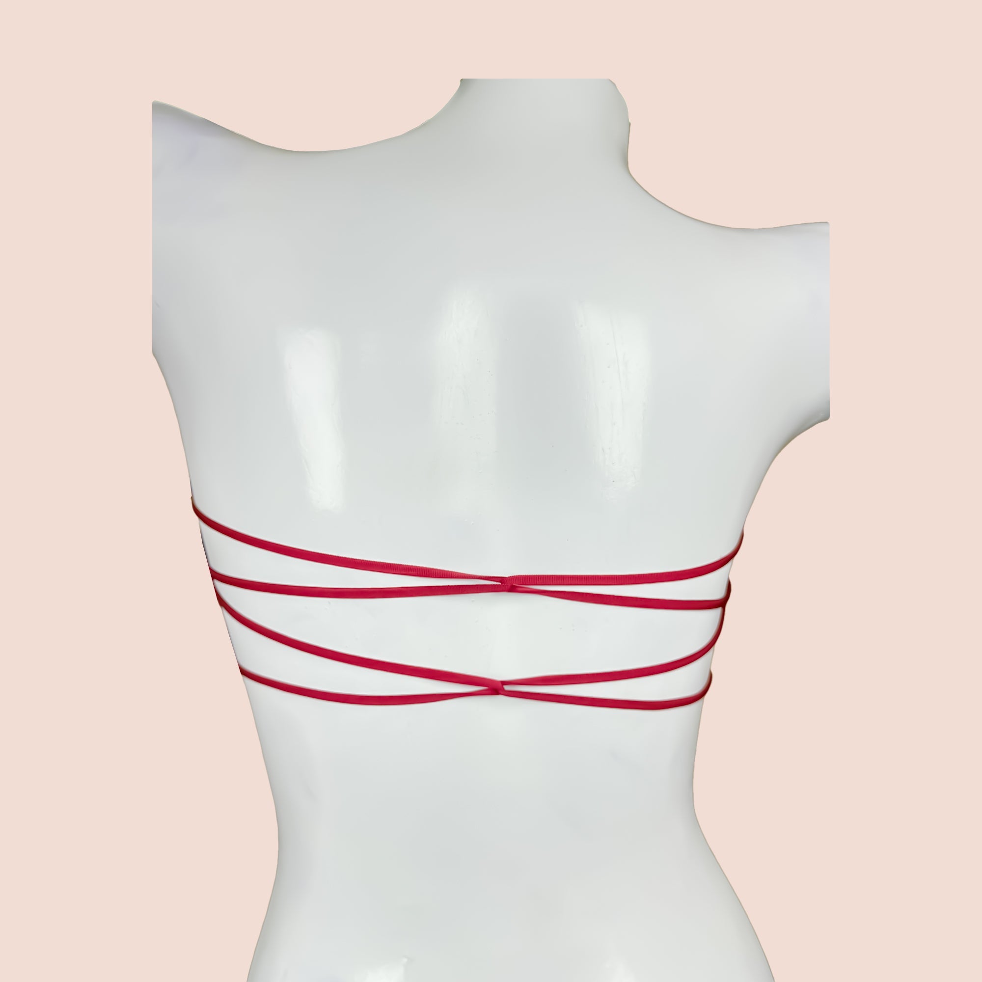 Strapless Wireless Padded Bra with Removable Pads