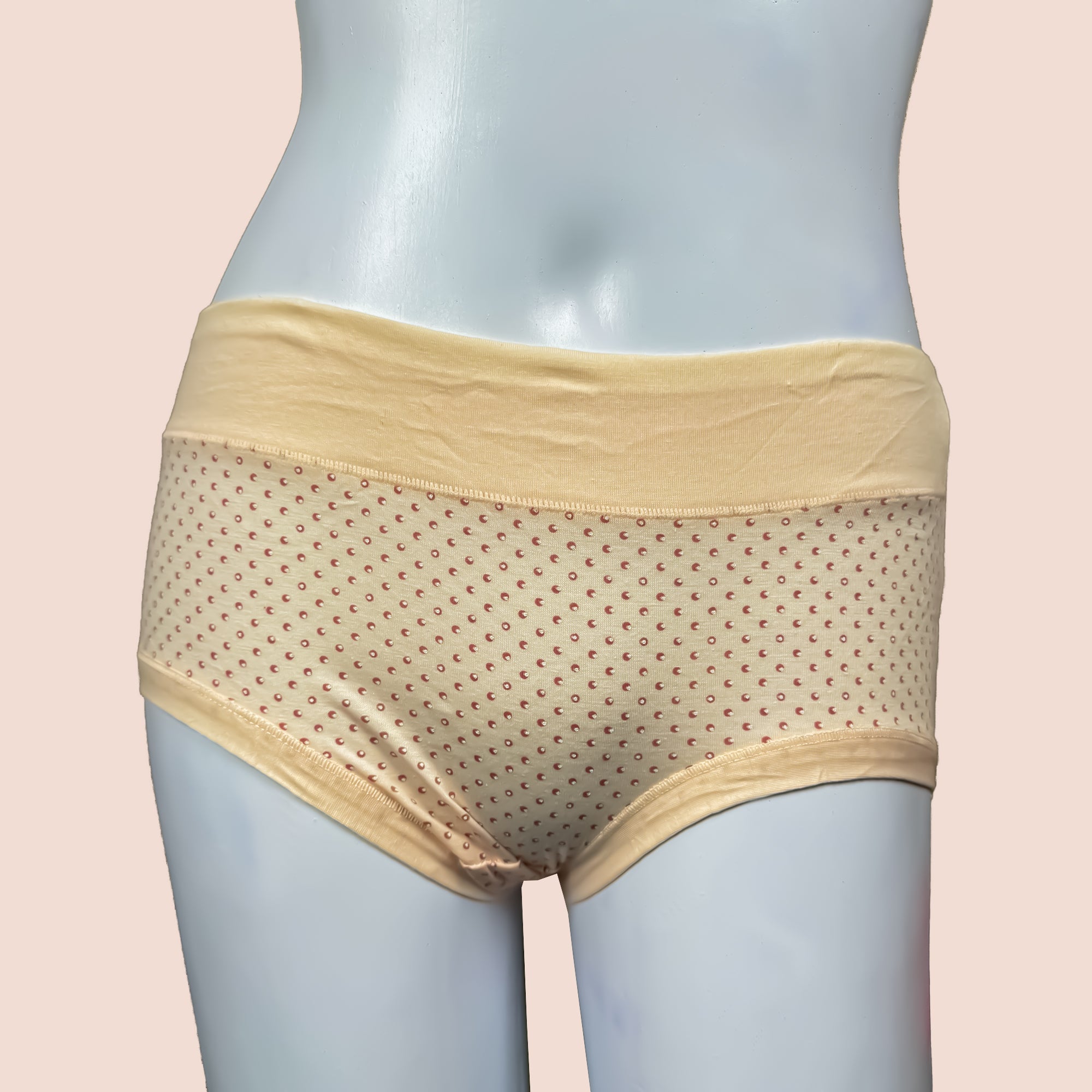 Daily Wear Cotton Dotted Brief Underwear