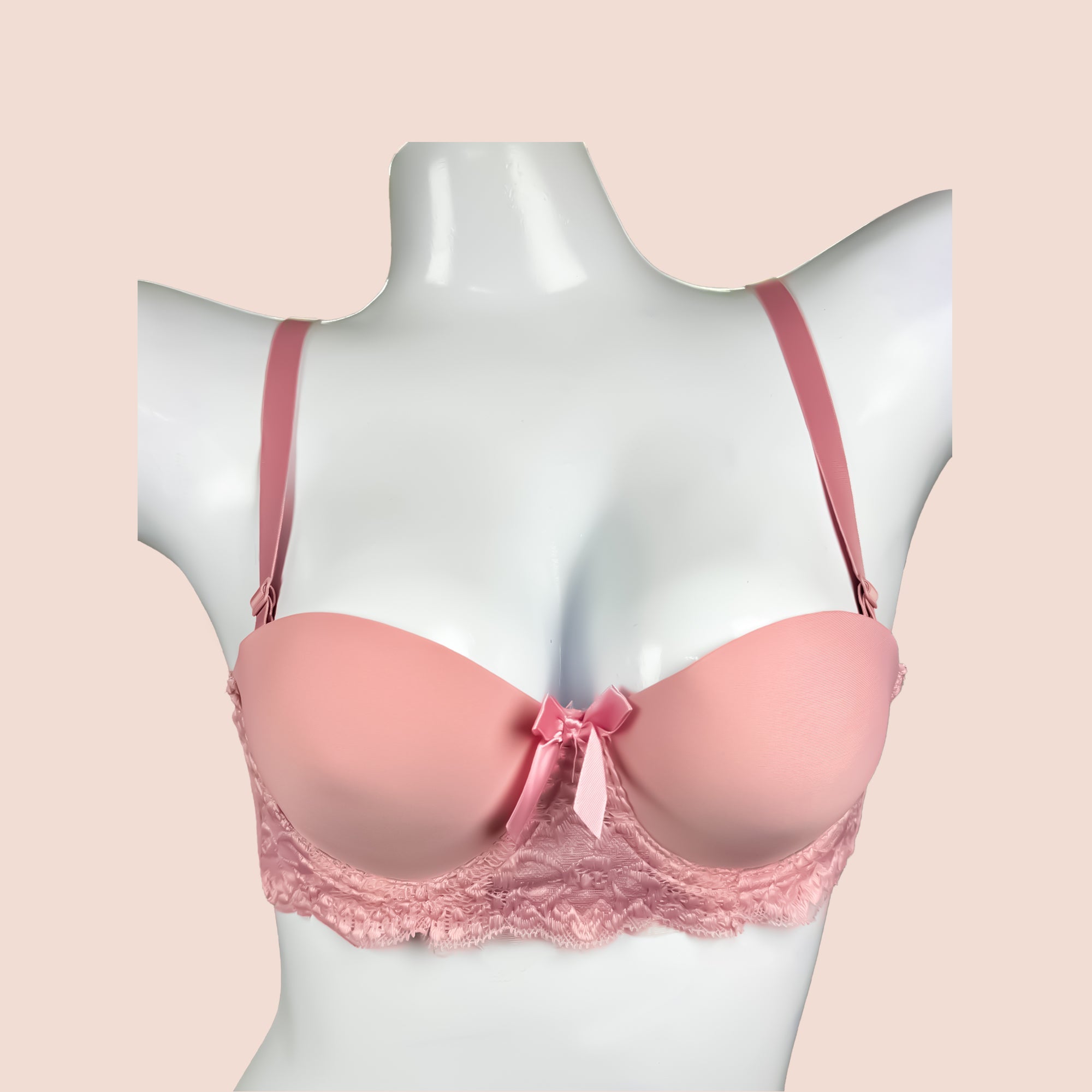 Women's Sexy Balconette Underwire Push-up Padded Bra