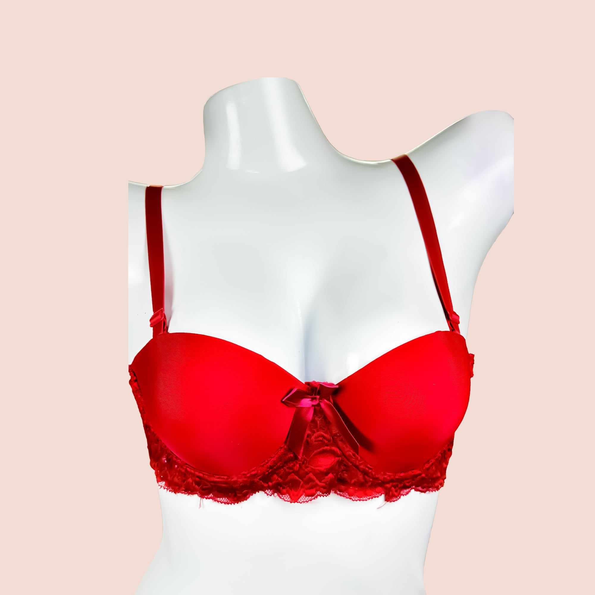 Women's Sexy Balconette Underwire Push-up Padded Bra