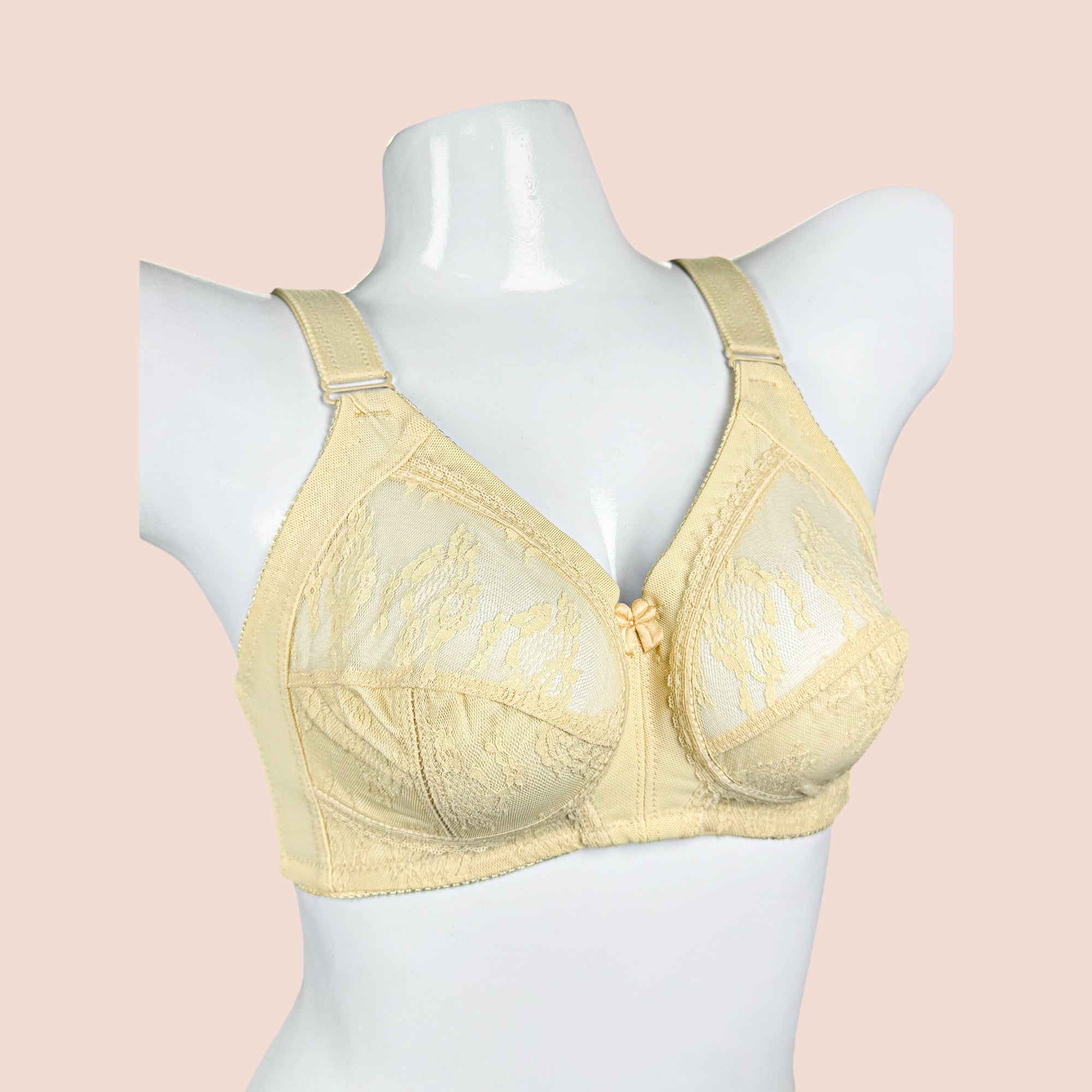 Doreen Non Padded Wire Free Half Net Bra