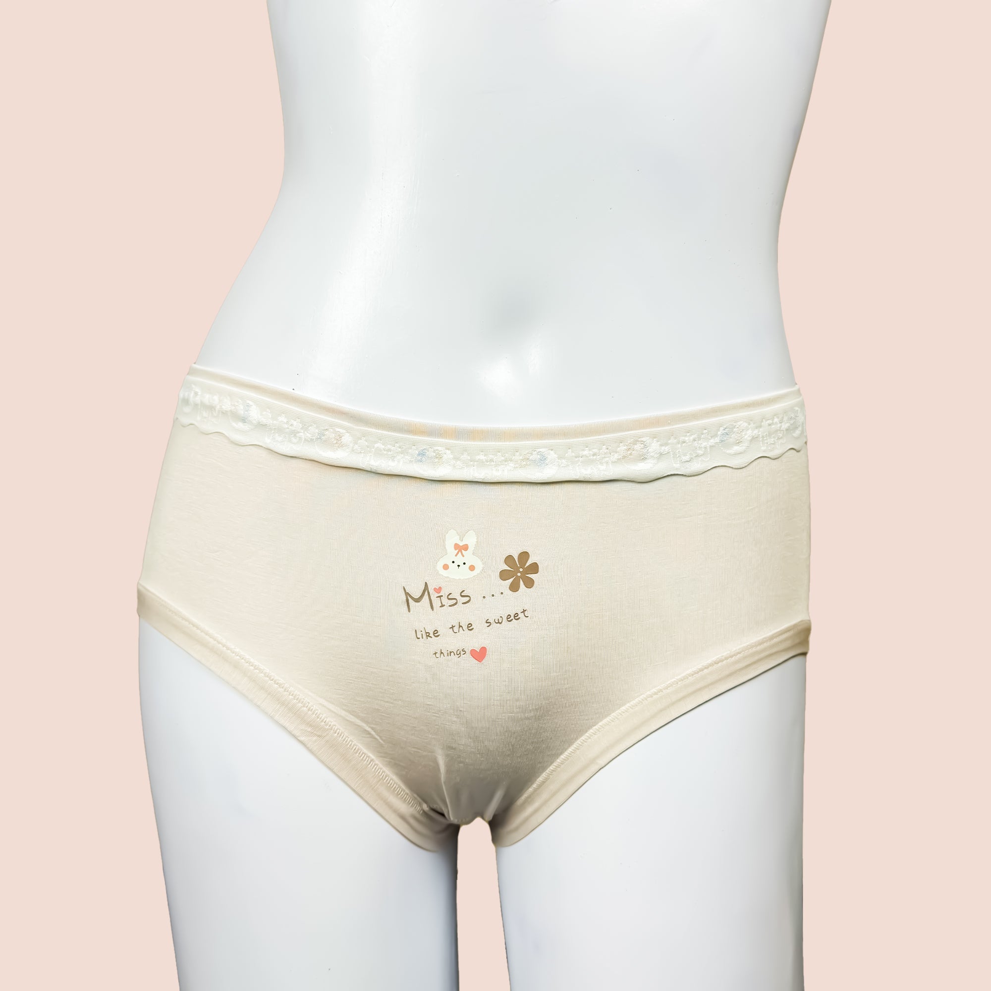 Women's Embroidery Beautiful Cotton Panties