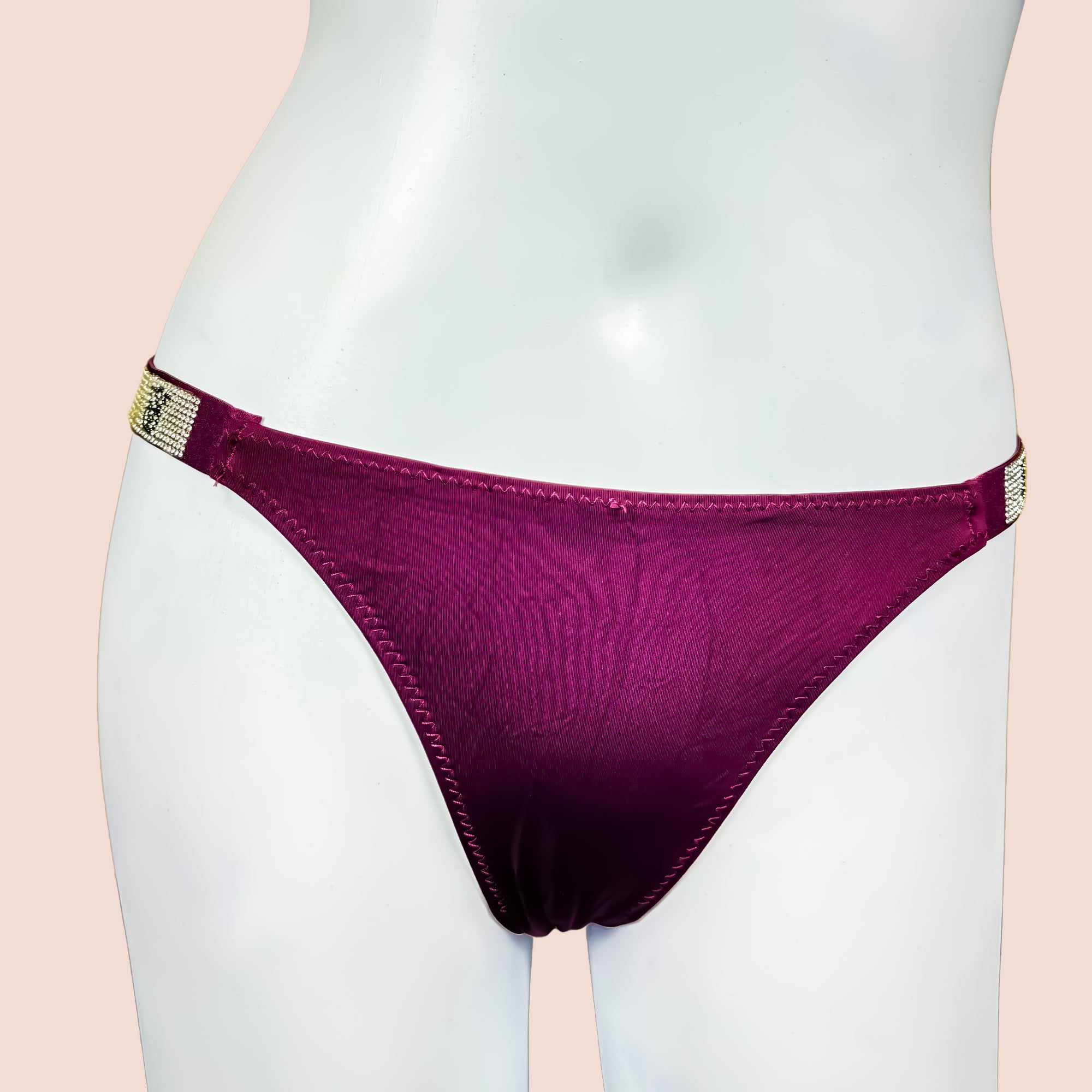 Victoria's Secret Style Shine Strap Sexy Lace Thong Panty