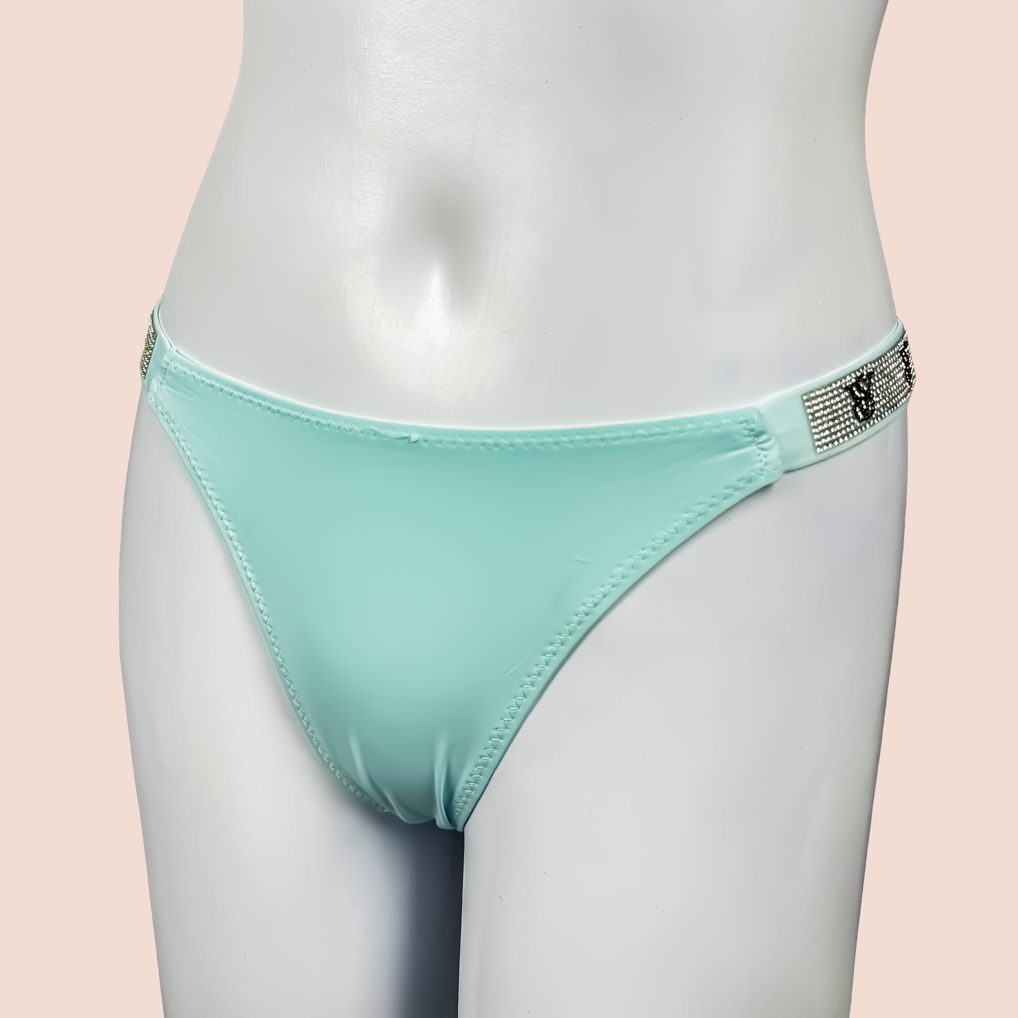 Victoria's Secret Style Shine Strap Sexy Lace Thong Panty