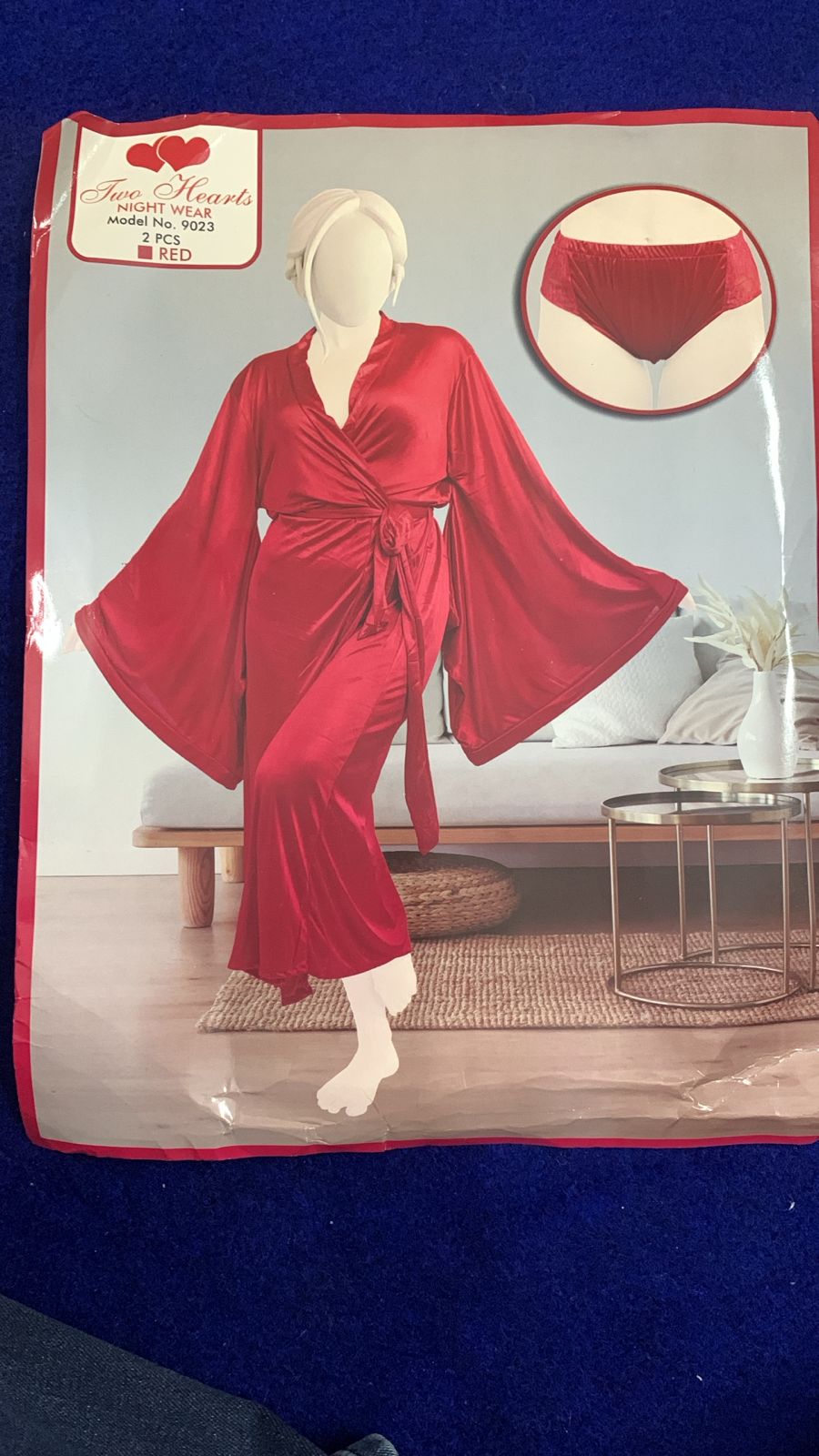 Premium 2 Piece Nightwear Gown with Panty